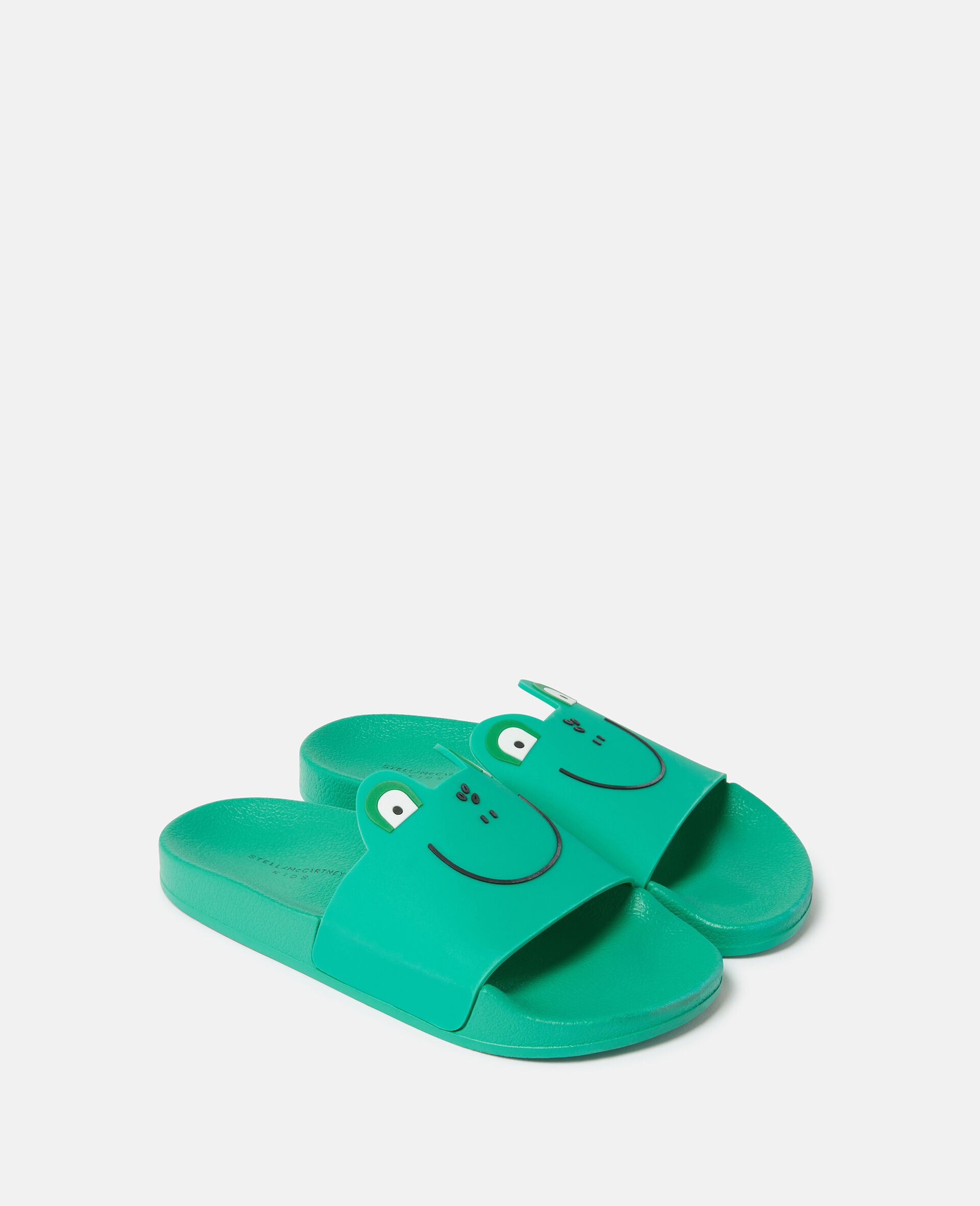 Frog Graphic Slides-Green-large image number 1