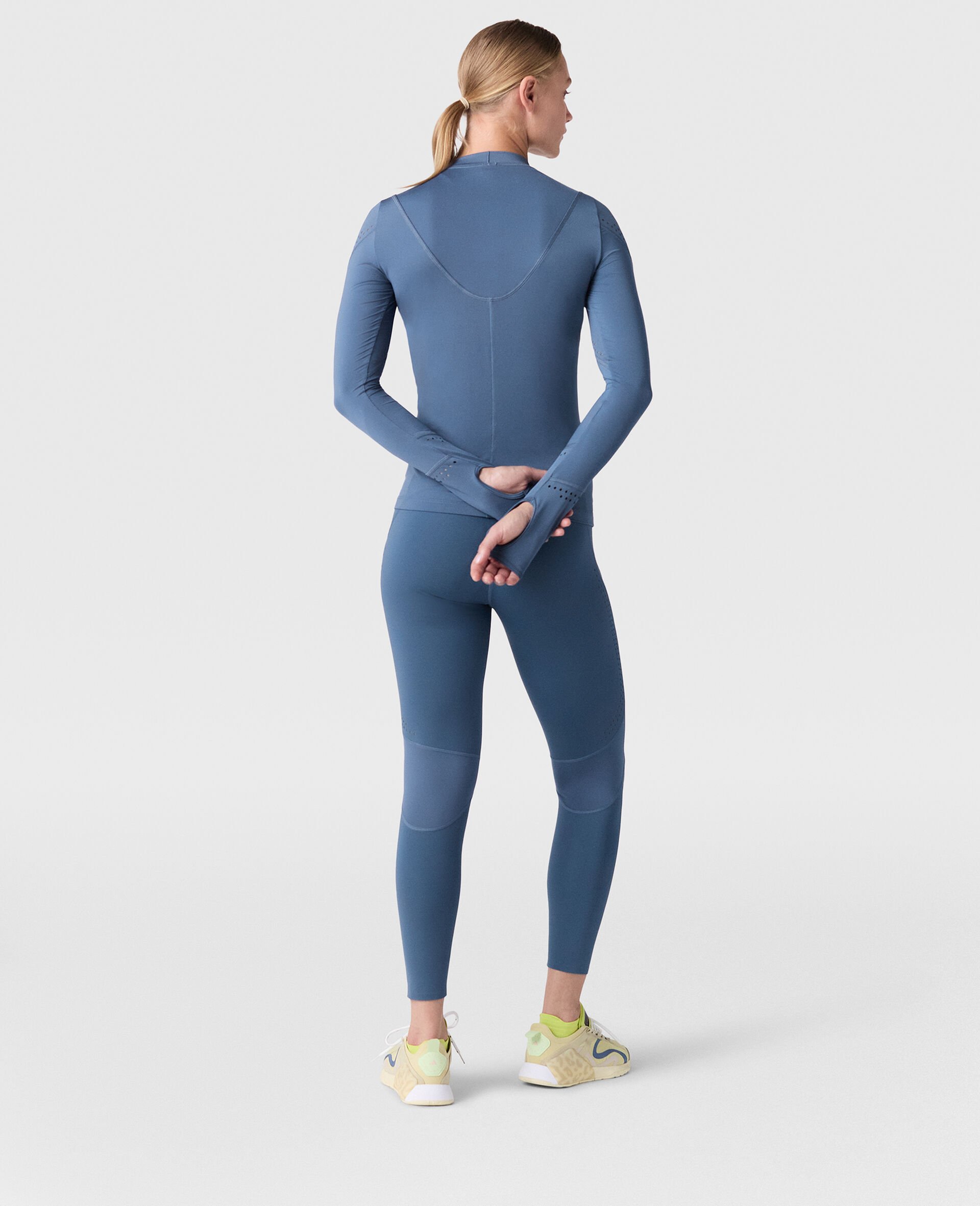 TruePurpose Long Sleeve Top-Blue-large TruePurpose Long Sleeve Top-Blue-large image number 3