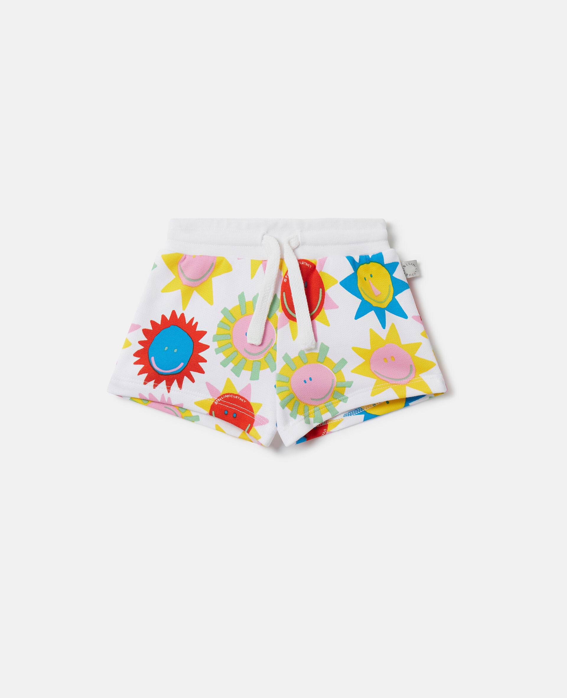 Sunshine Print Shorts-Multicolour-large image number 0