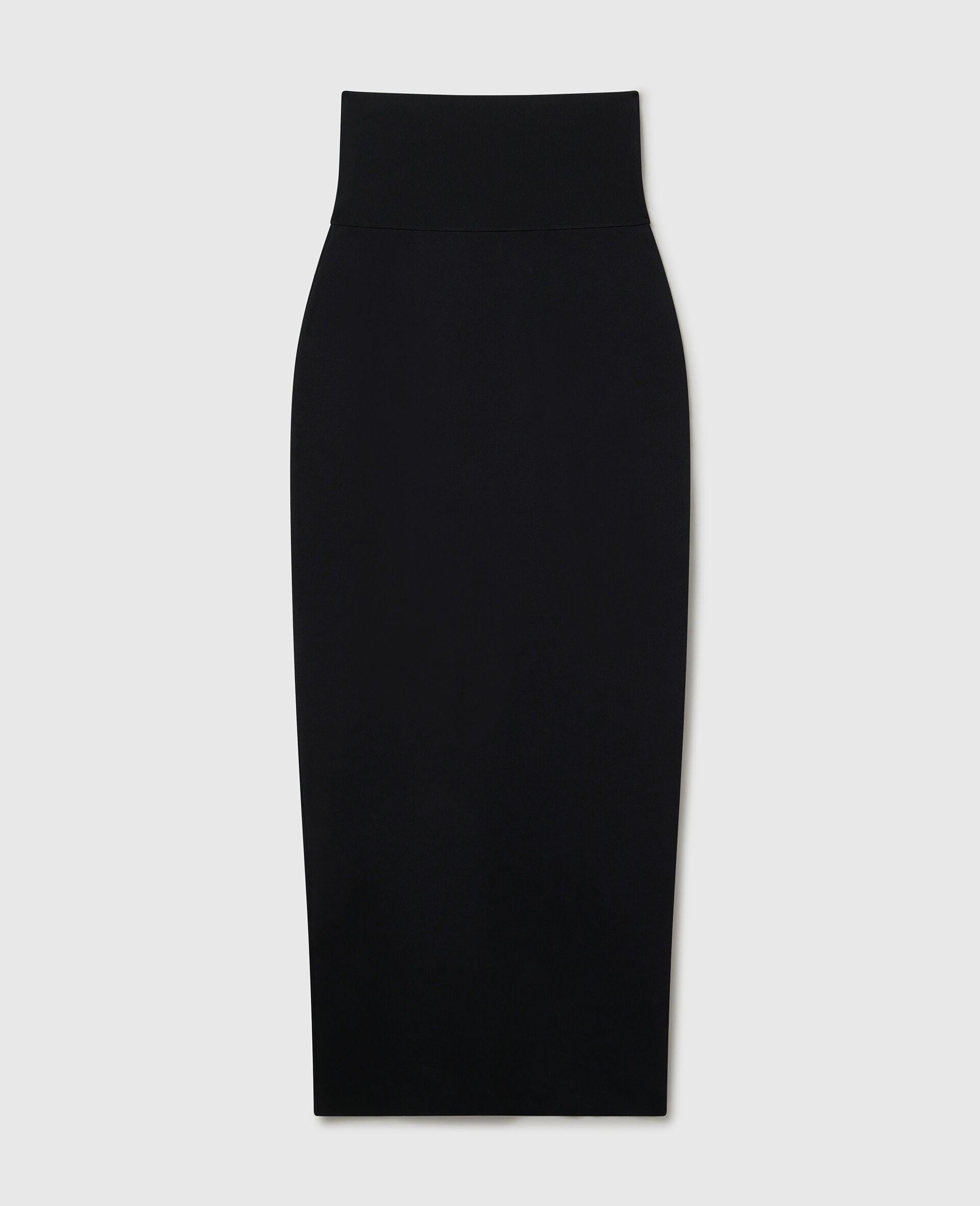 Miracle Compact-Knit Midi Skirt-Black-large image number 0