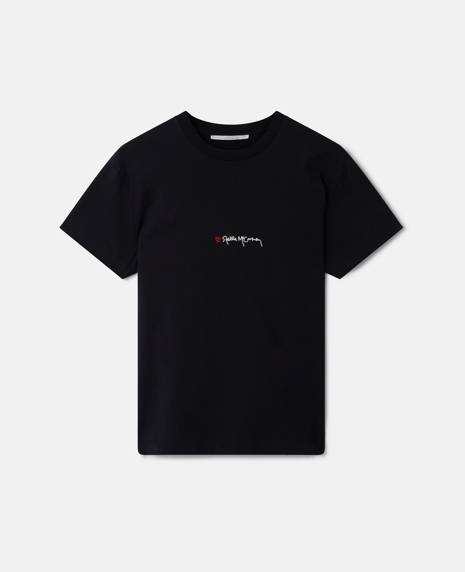 Stella Iconics Love Logo T-Shirt-Black-large image number 0