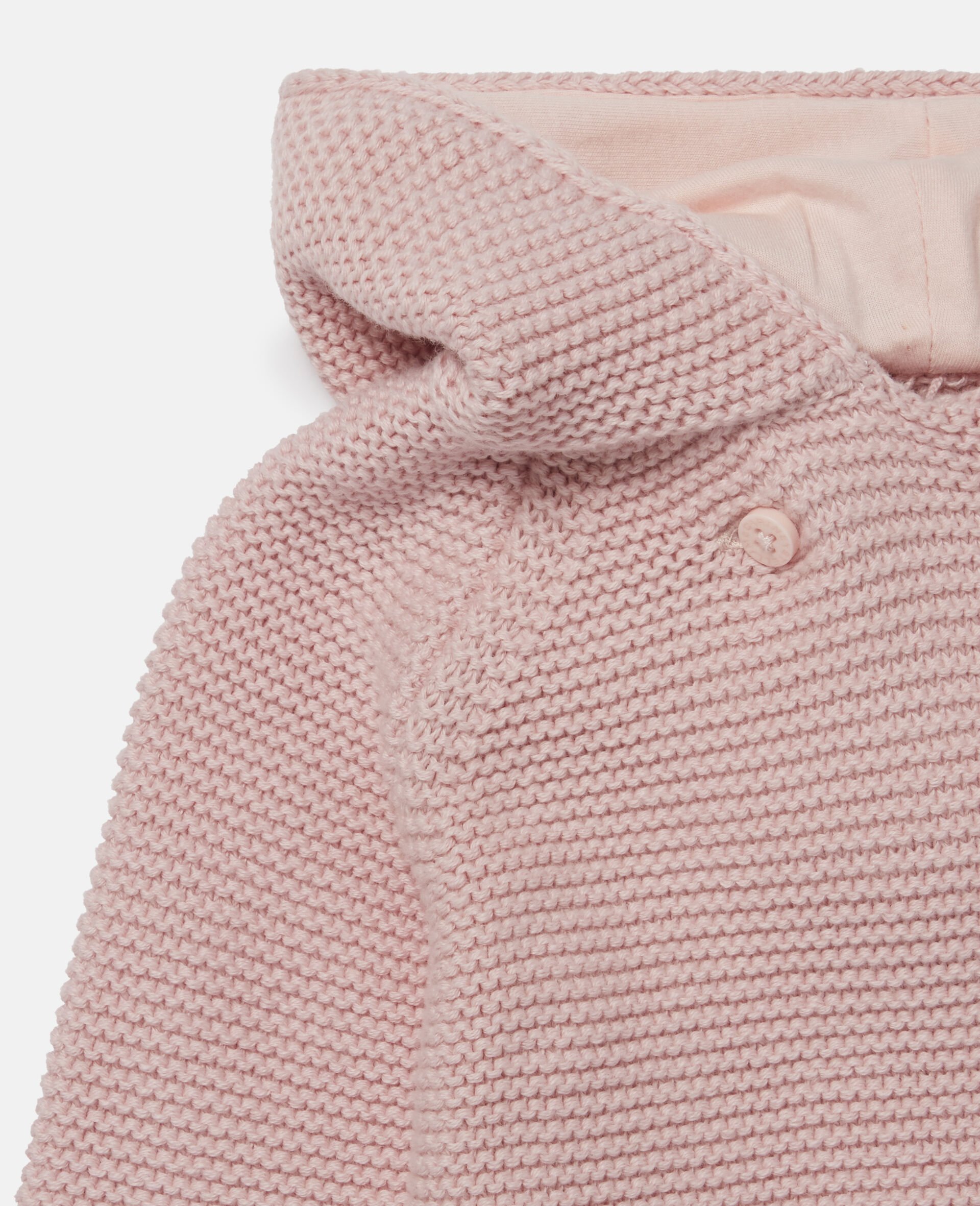 Doggie Knit Cardigan-Pink-large image number 1