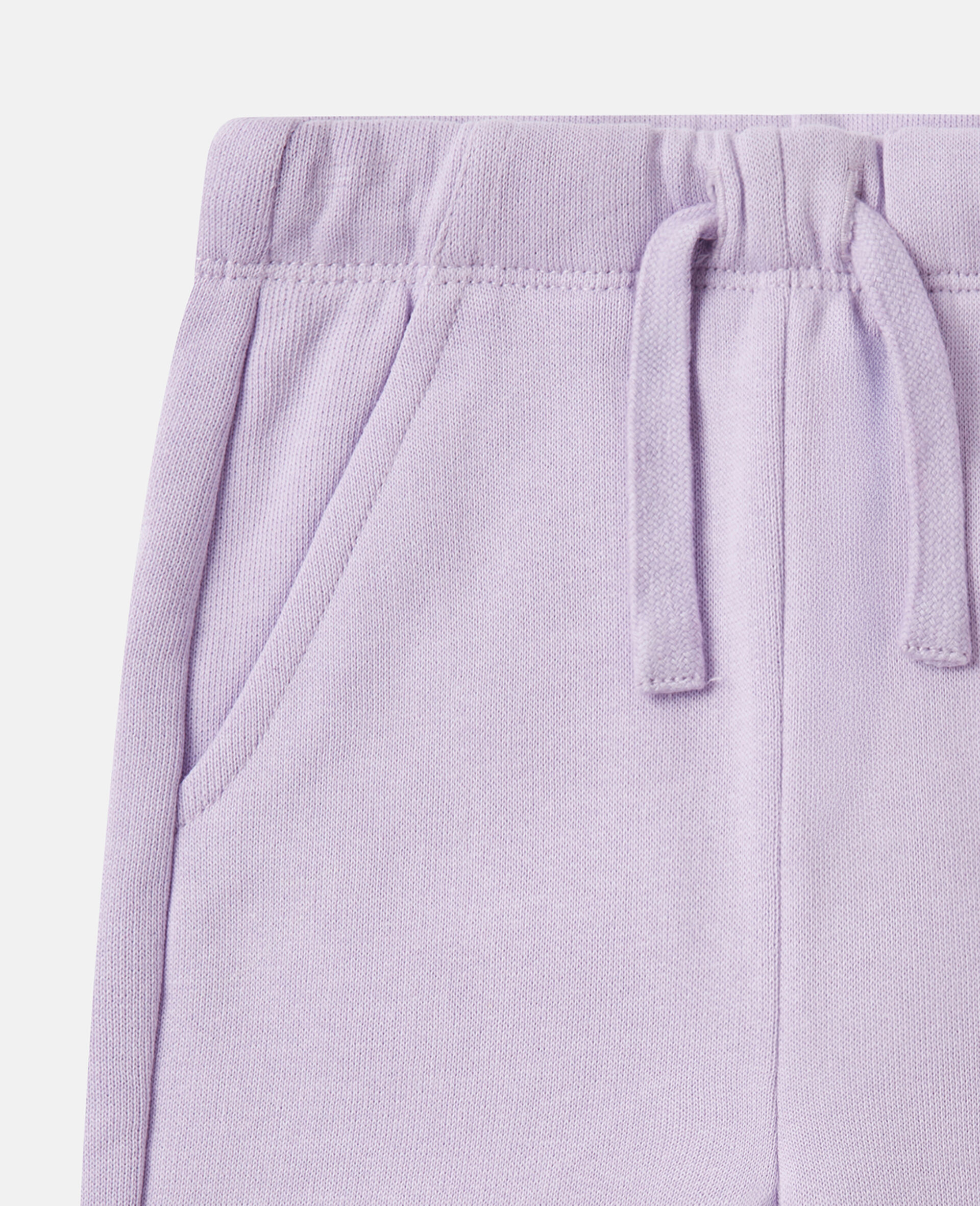 Earth Friends Graphic Sweatpants-Purple-medium