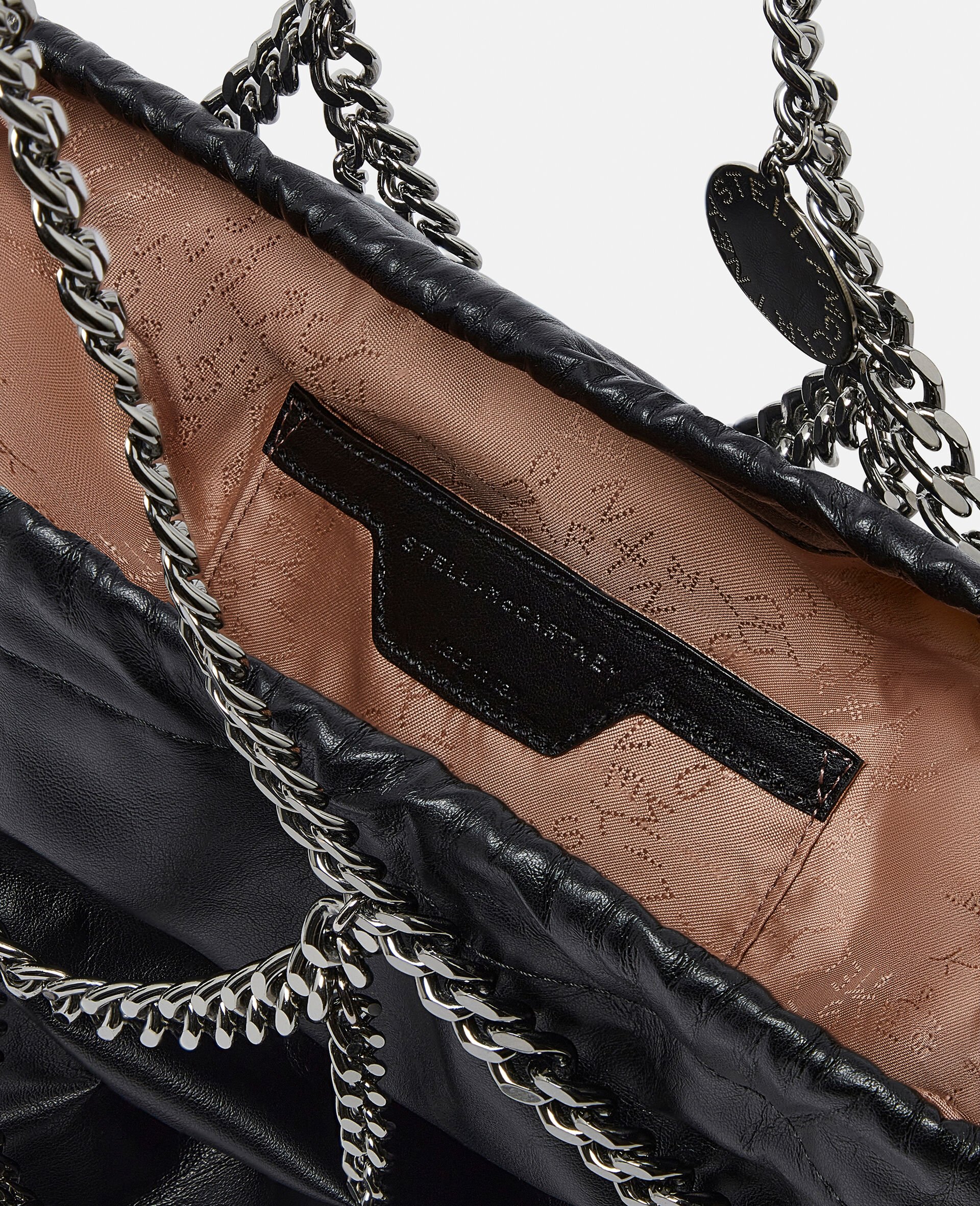 Tote Bag mit Falabella-Kette-Schwarz-large image number 3