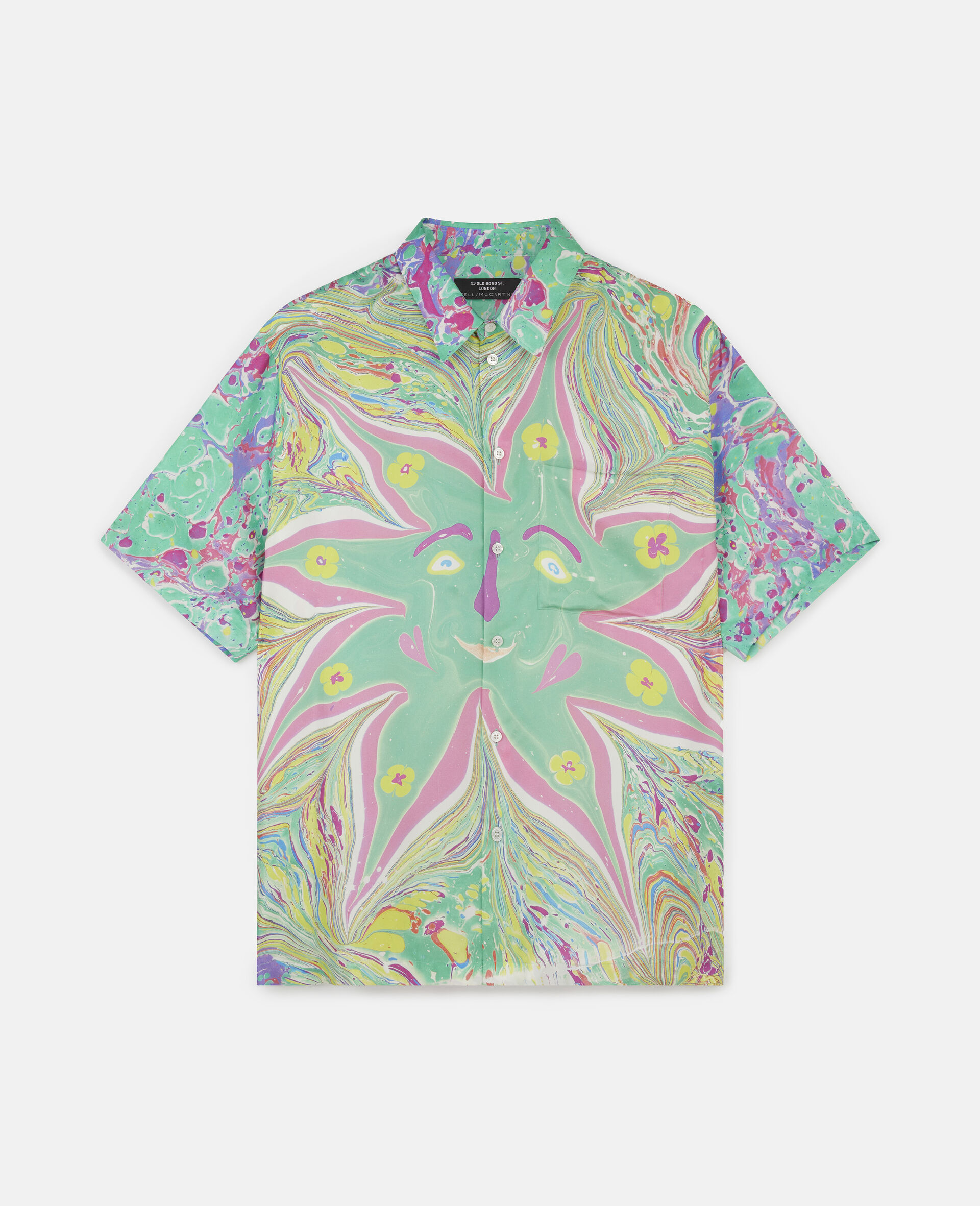 Myfawnwy Printed Silk Shirt-Multicolour-large image number 0