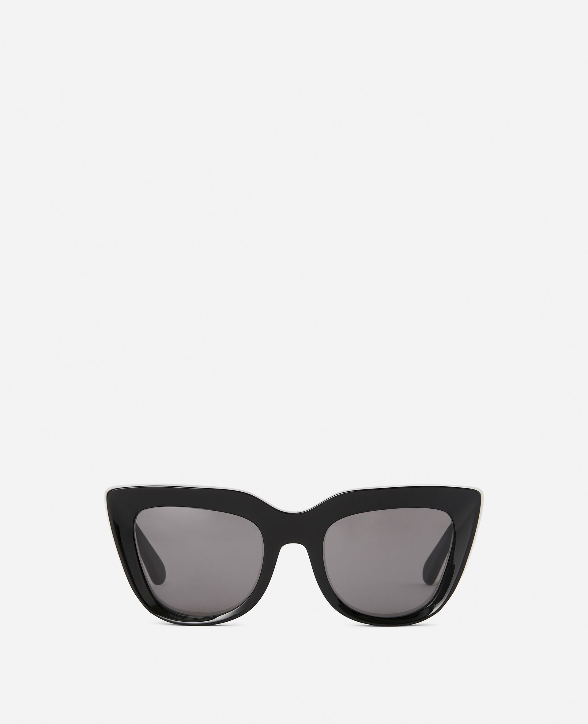 Cat-eye Sunglasses-Black-large image number 0