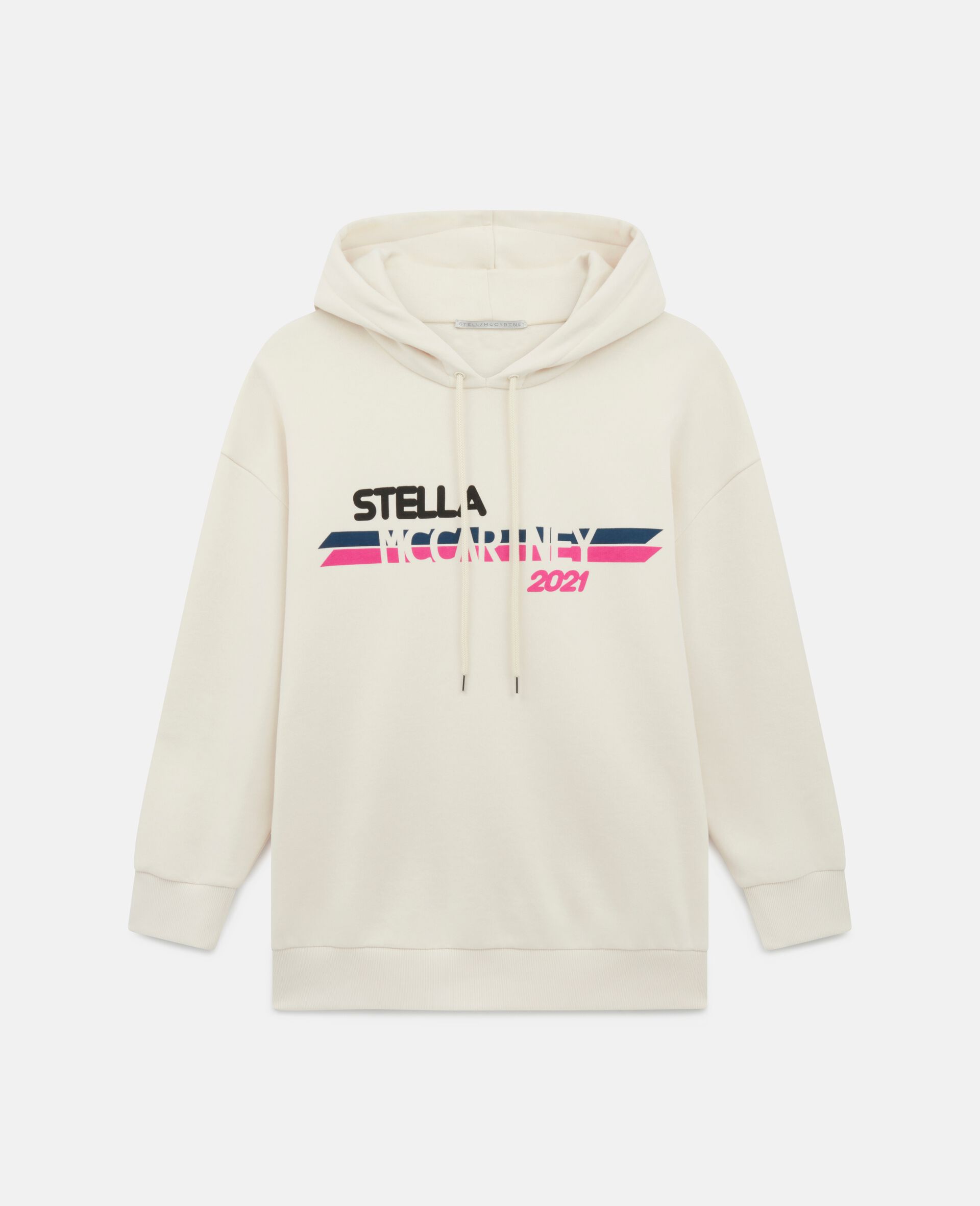 Stella McCartney 2021 Logo Hoodie-White-large image number 0