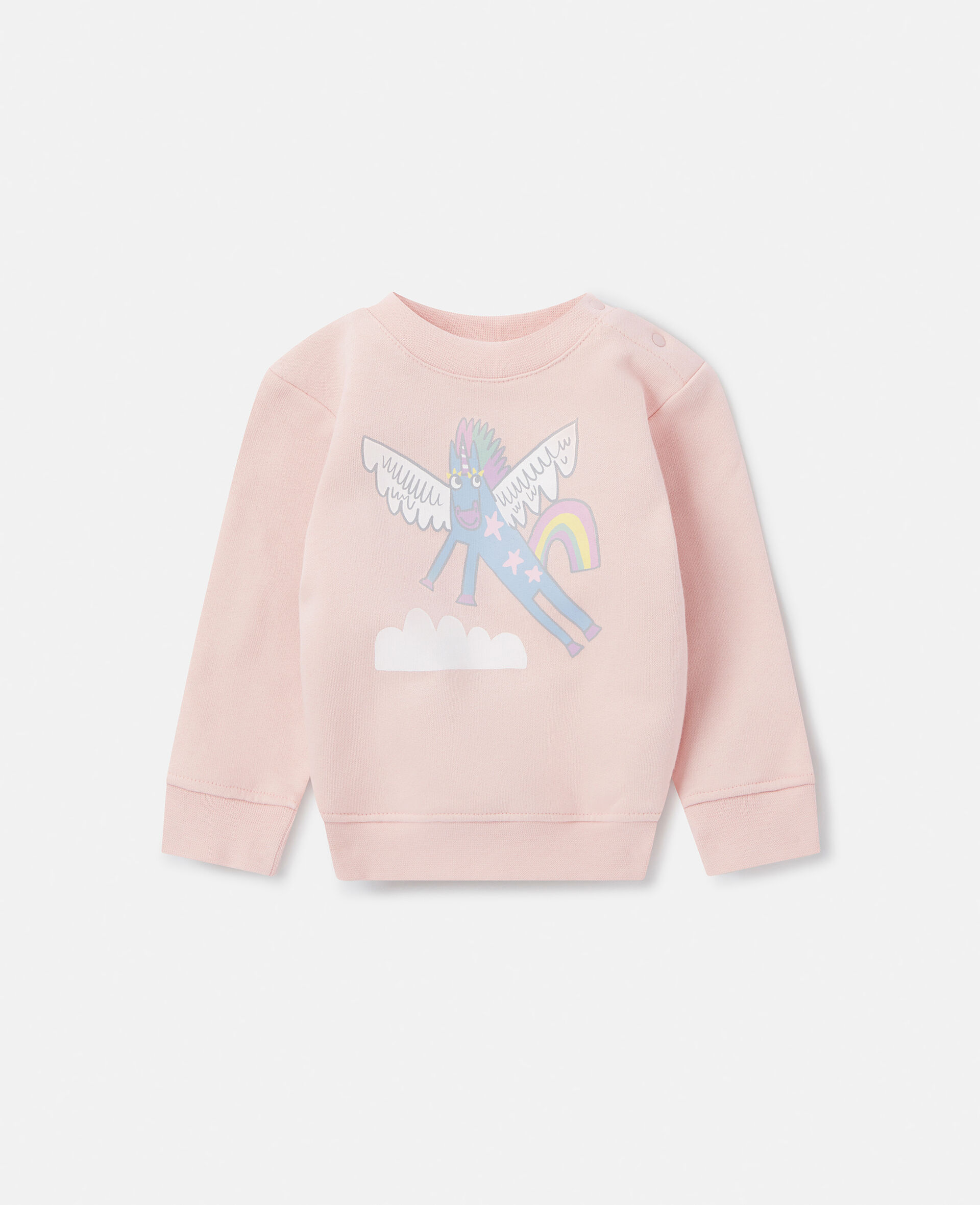 Rainbow Unicorn Sweatshirt-Purple-large image number 0