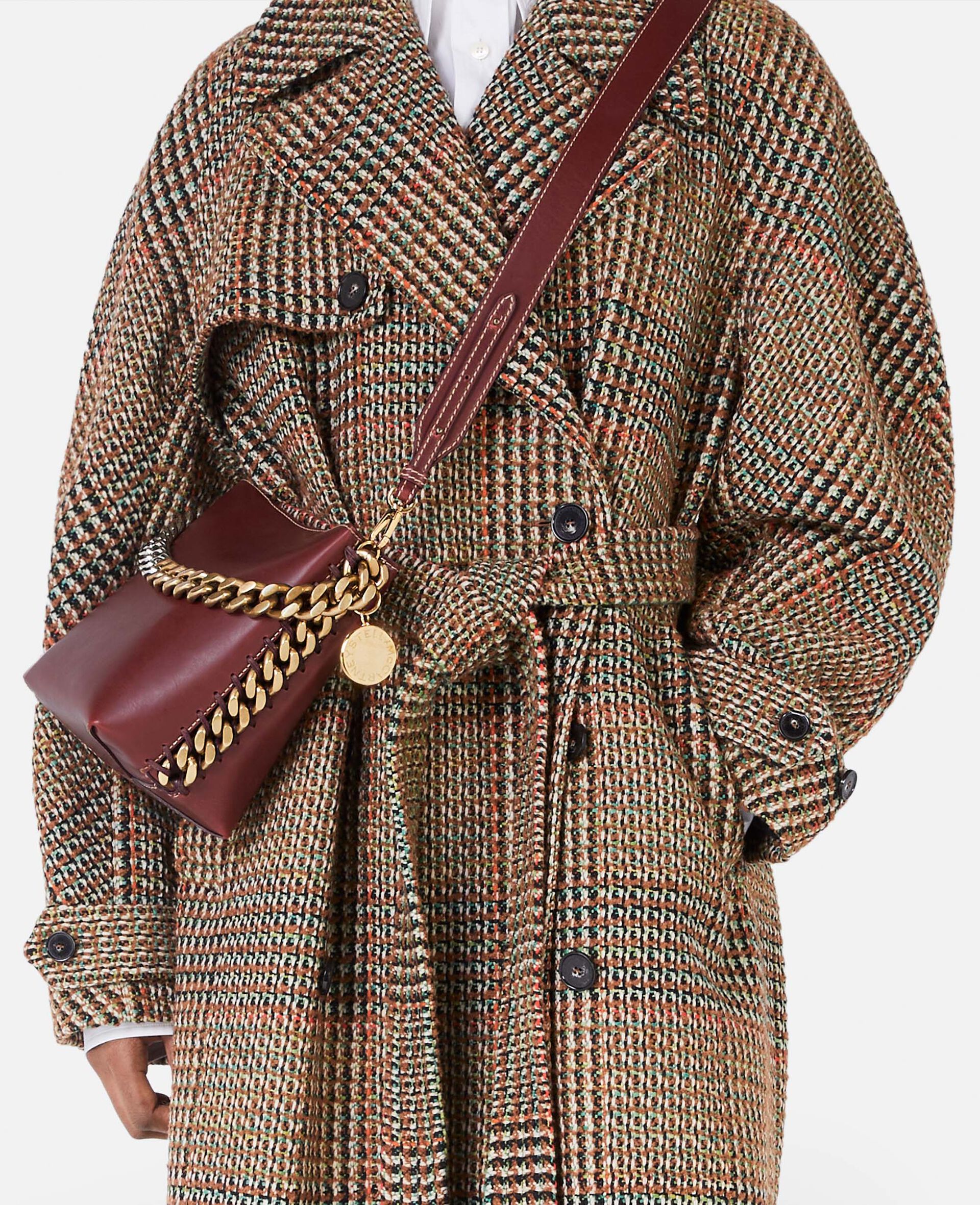 Frayme Bucket Bag-Brown-large image number 1