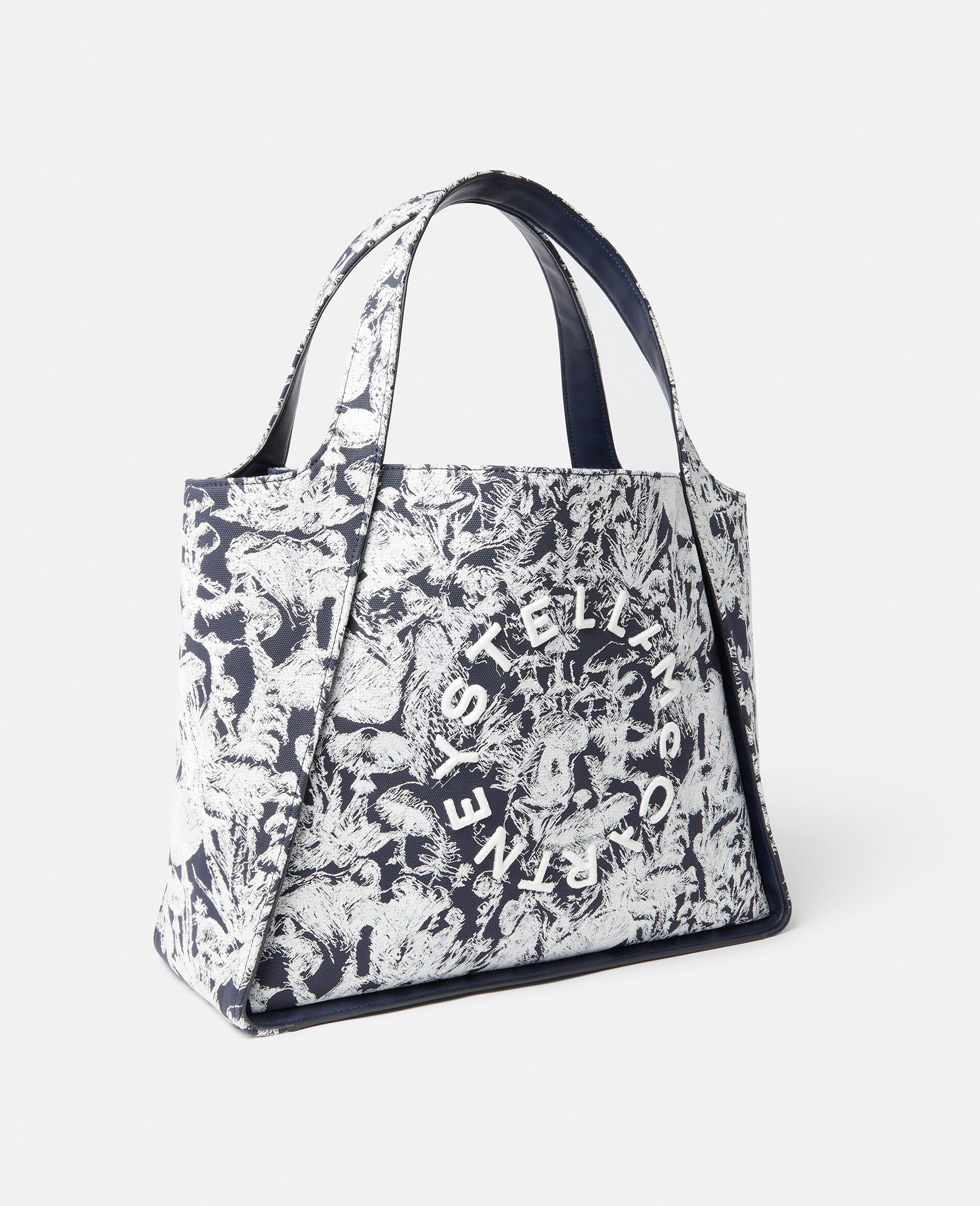 Logo Fungi Forest Toile de Jouy Tote Bag-Multicolour-large image number 2