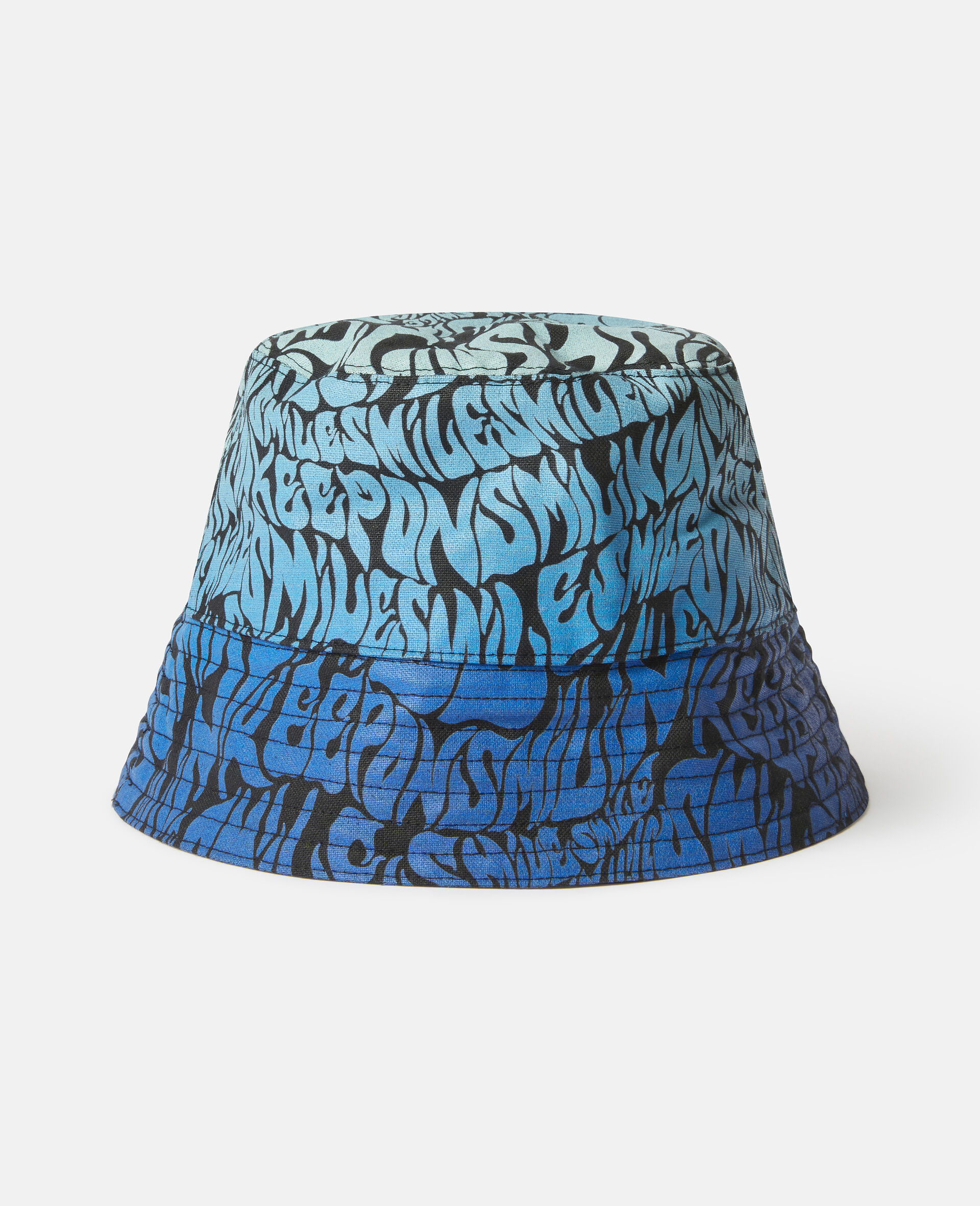 Cotton Bucket Hat-Blue-large image number 2