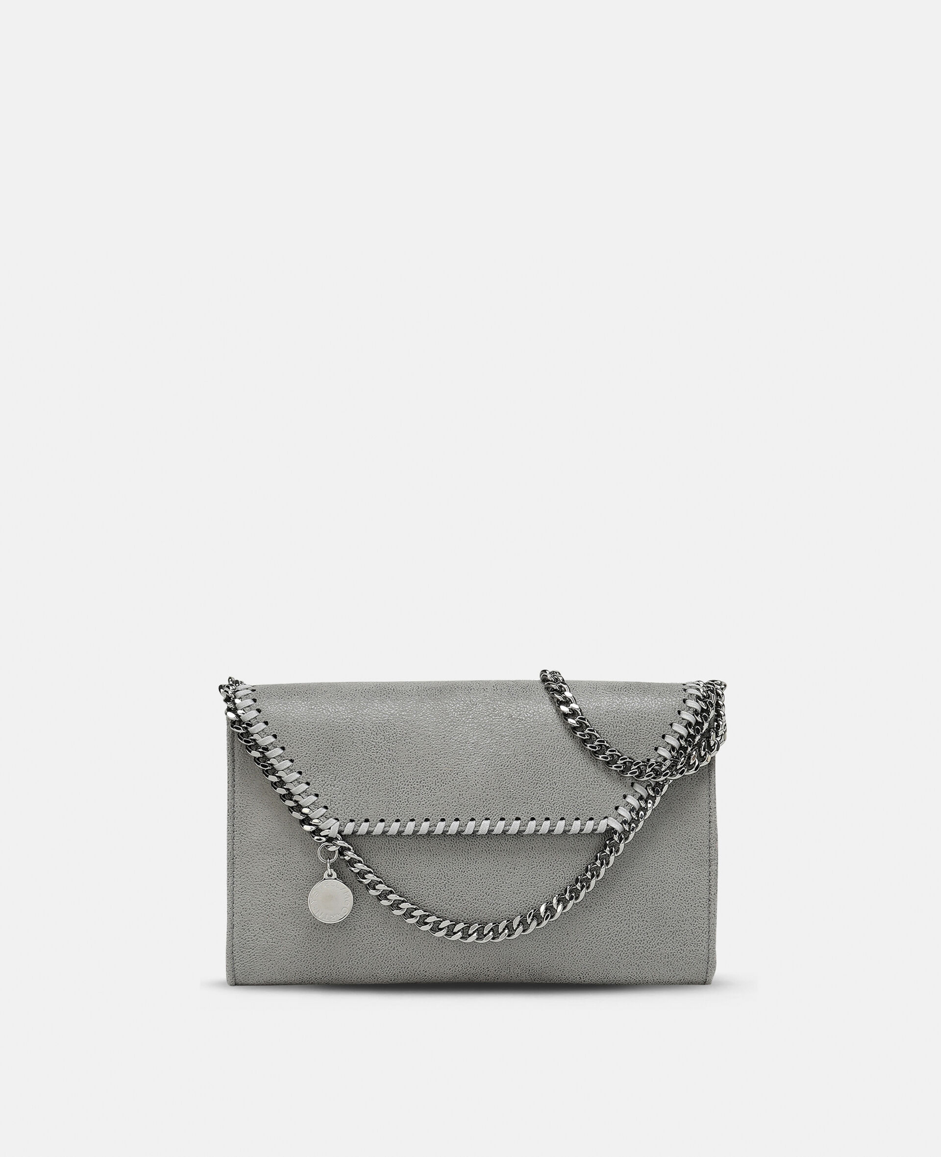 Falabella Wallet Crossbody Bag-Grey-medium