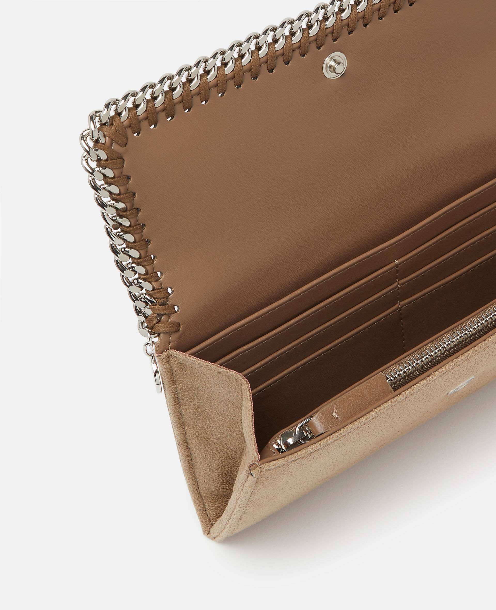 Falabella Flap Continental Wallet-Beige-large image number 3