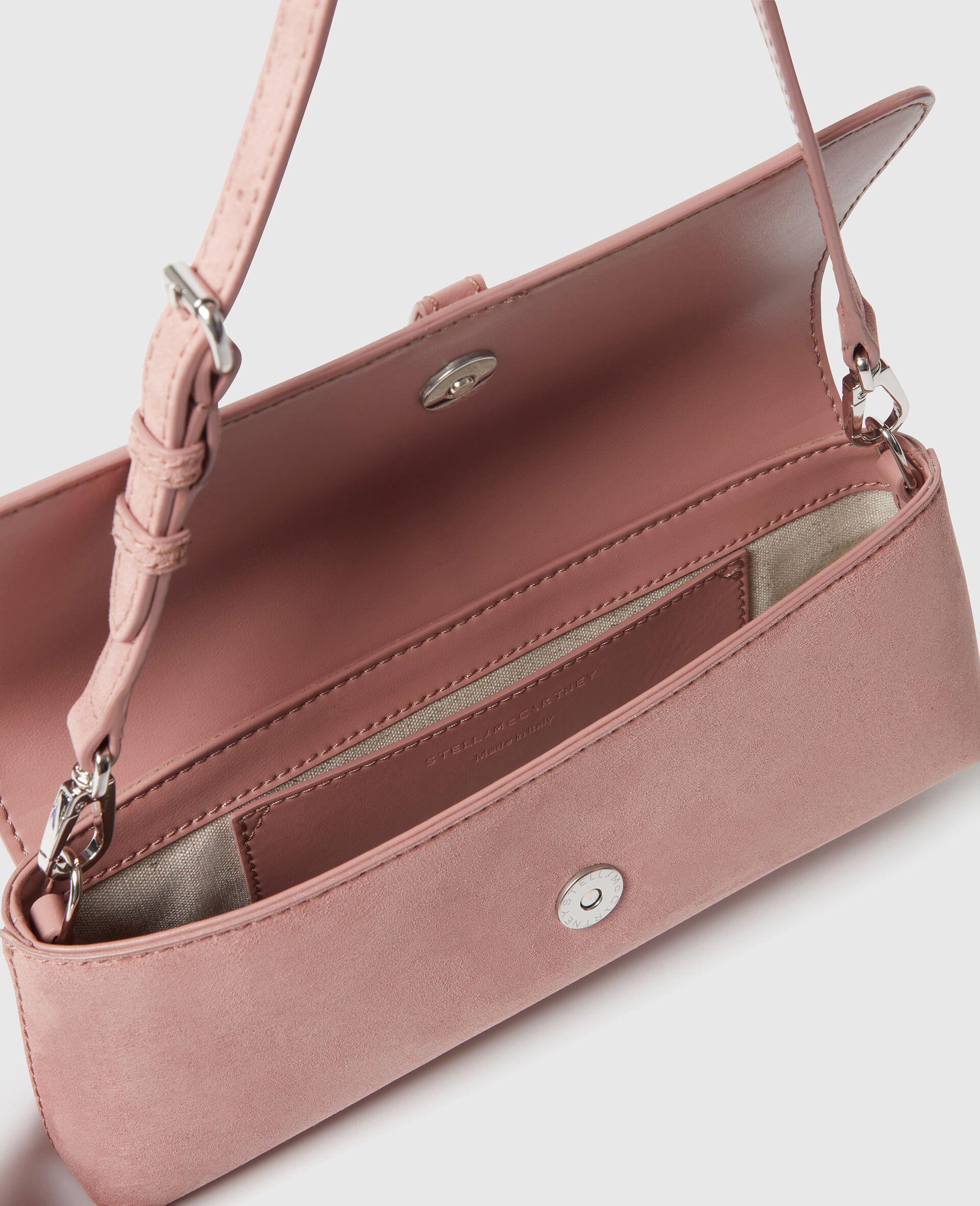 Ryder Suede-Effect Pochette-Pink-large image number 4