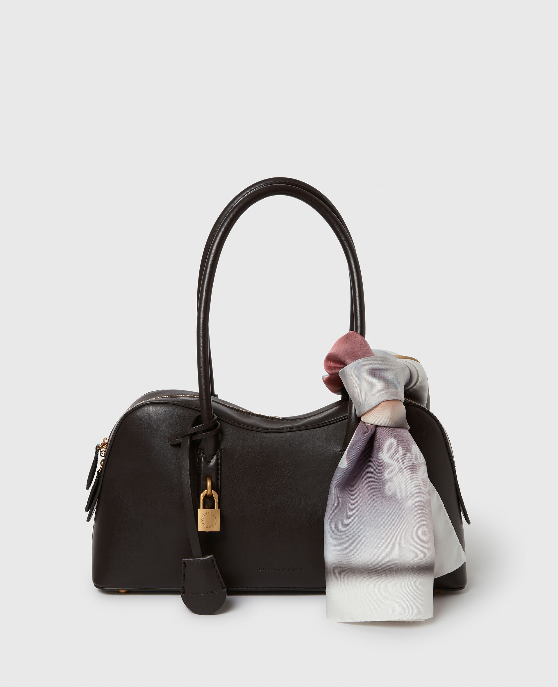 Dove Print Square Scarf-Multicoloured-large image number 3