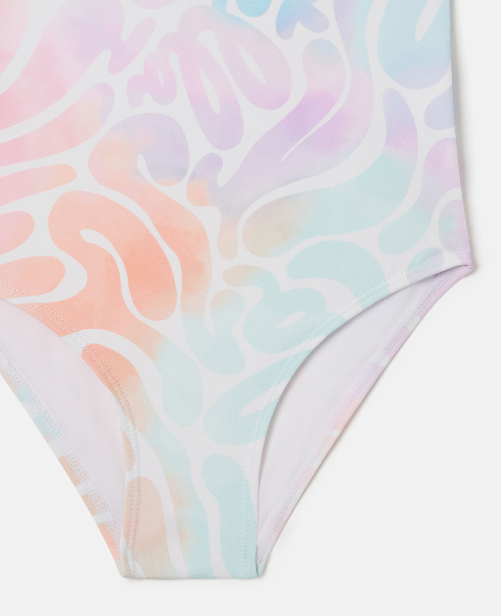 Tie-Dye Graphic Swimsuit-Multicolour-large image number 3