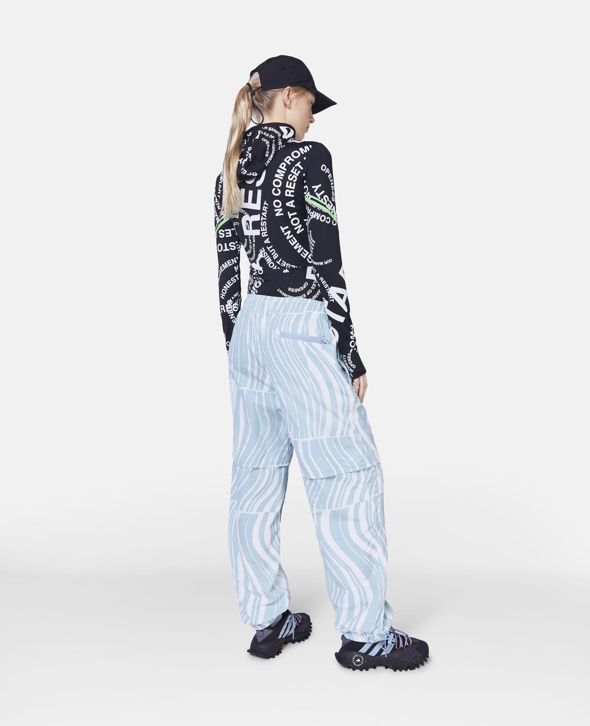 TrueCasuals Hover Float Print Trackpants-White-large image number 2