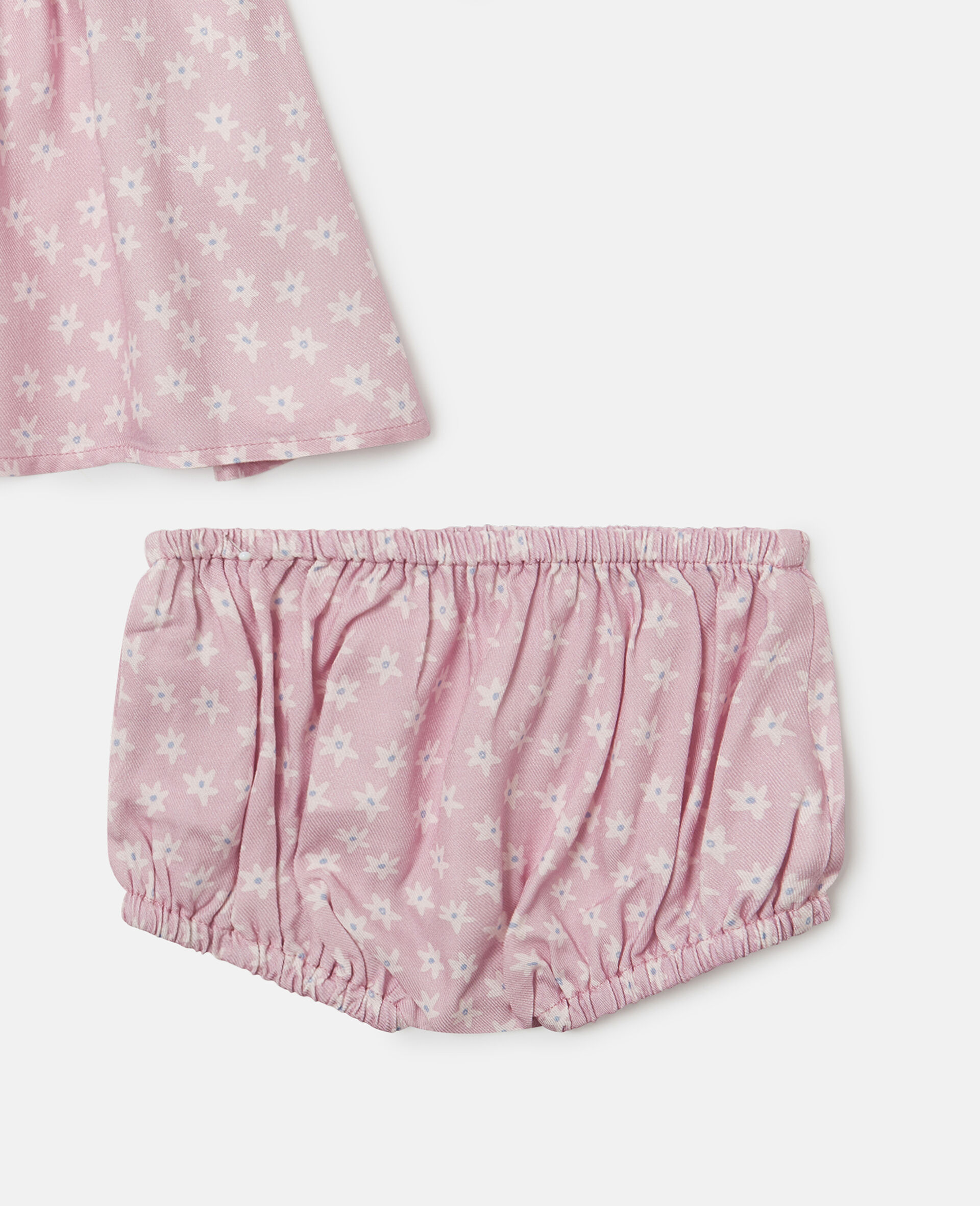 Robe a manches longues avec imprime floral-Purple-large image number 3