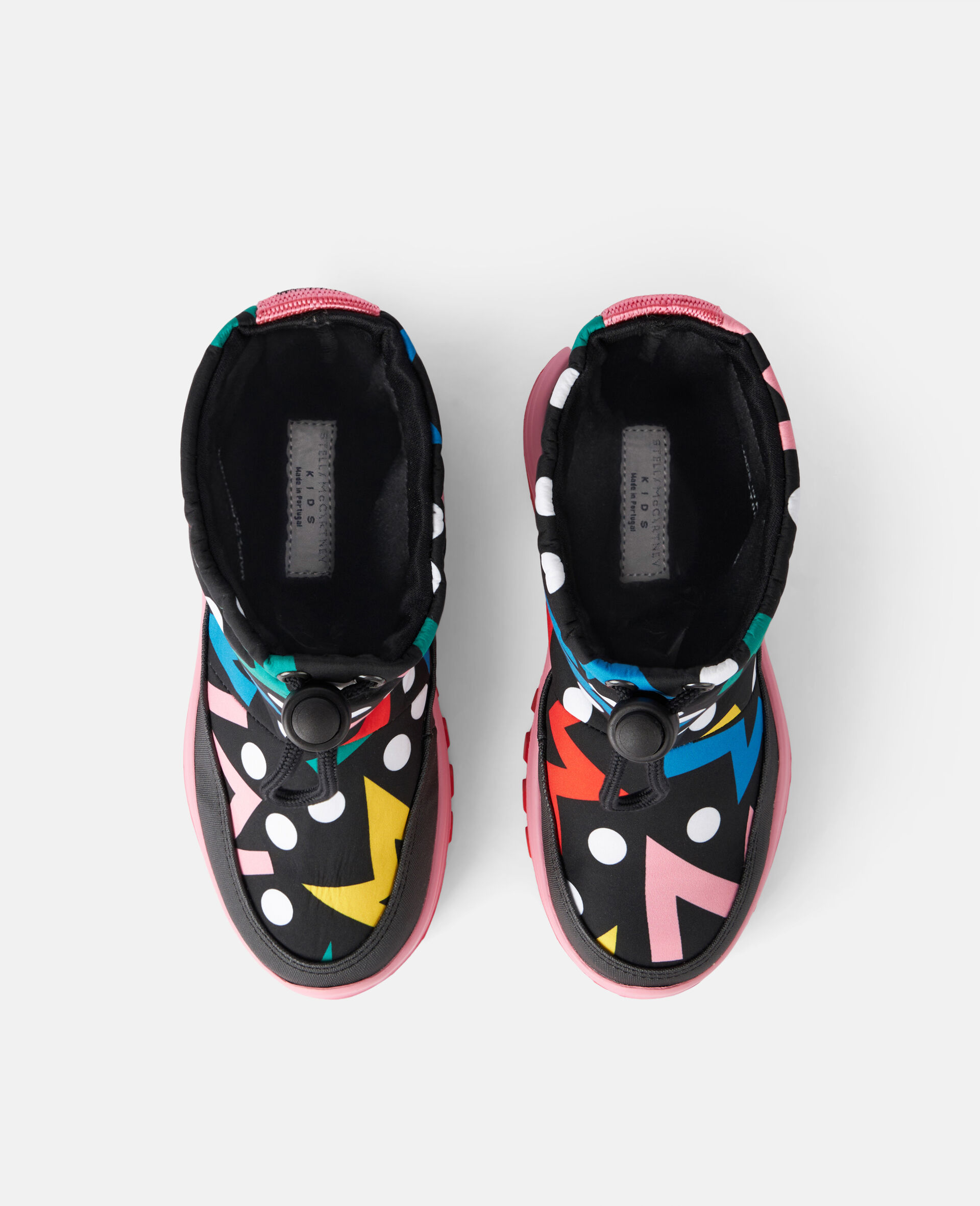 Starburst Print Padded Wellies-Multicolour-large image number 3