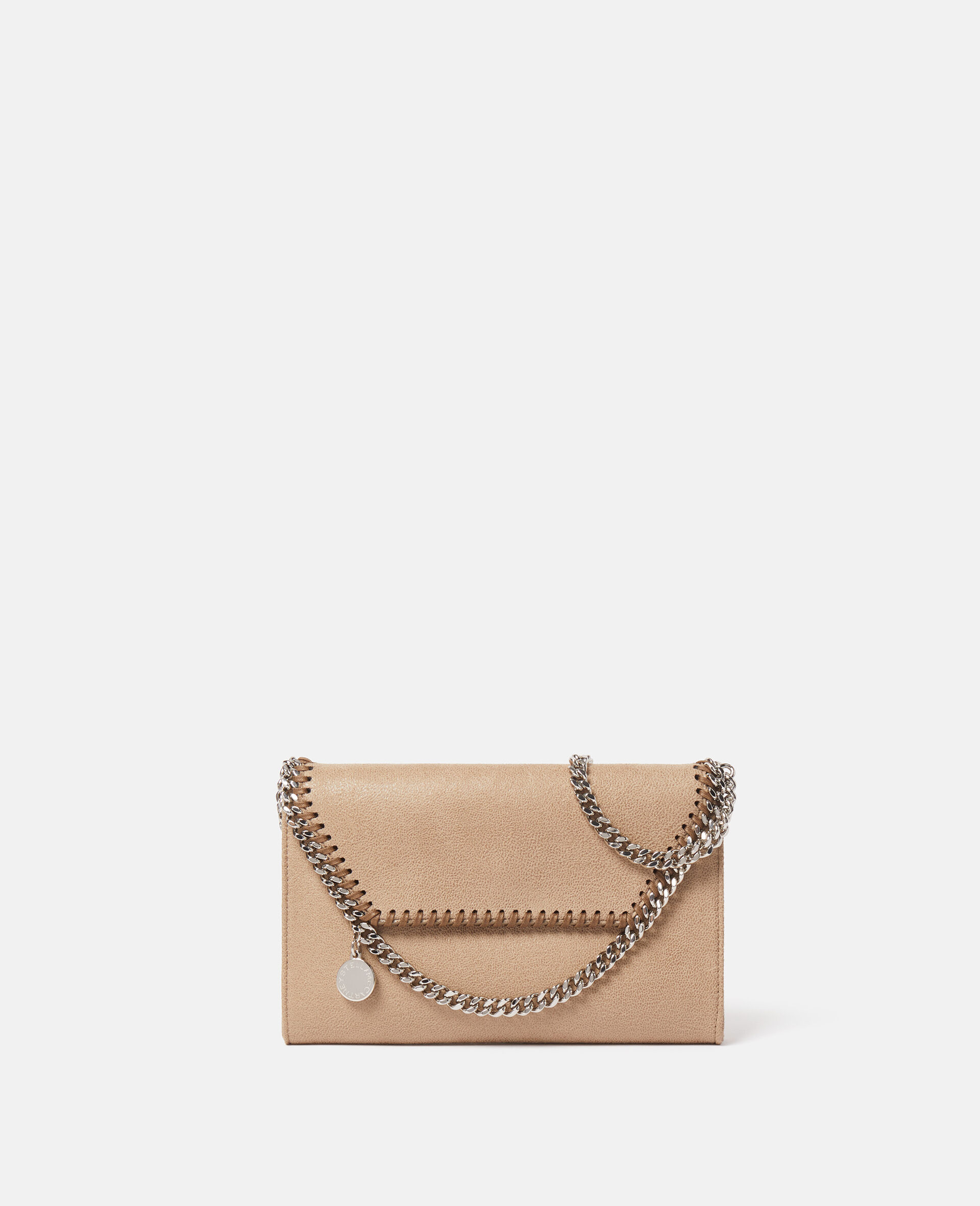 Falabella Wallet Crossbody Bag-Brown-medium
