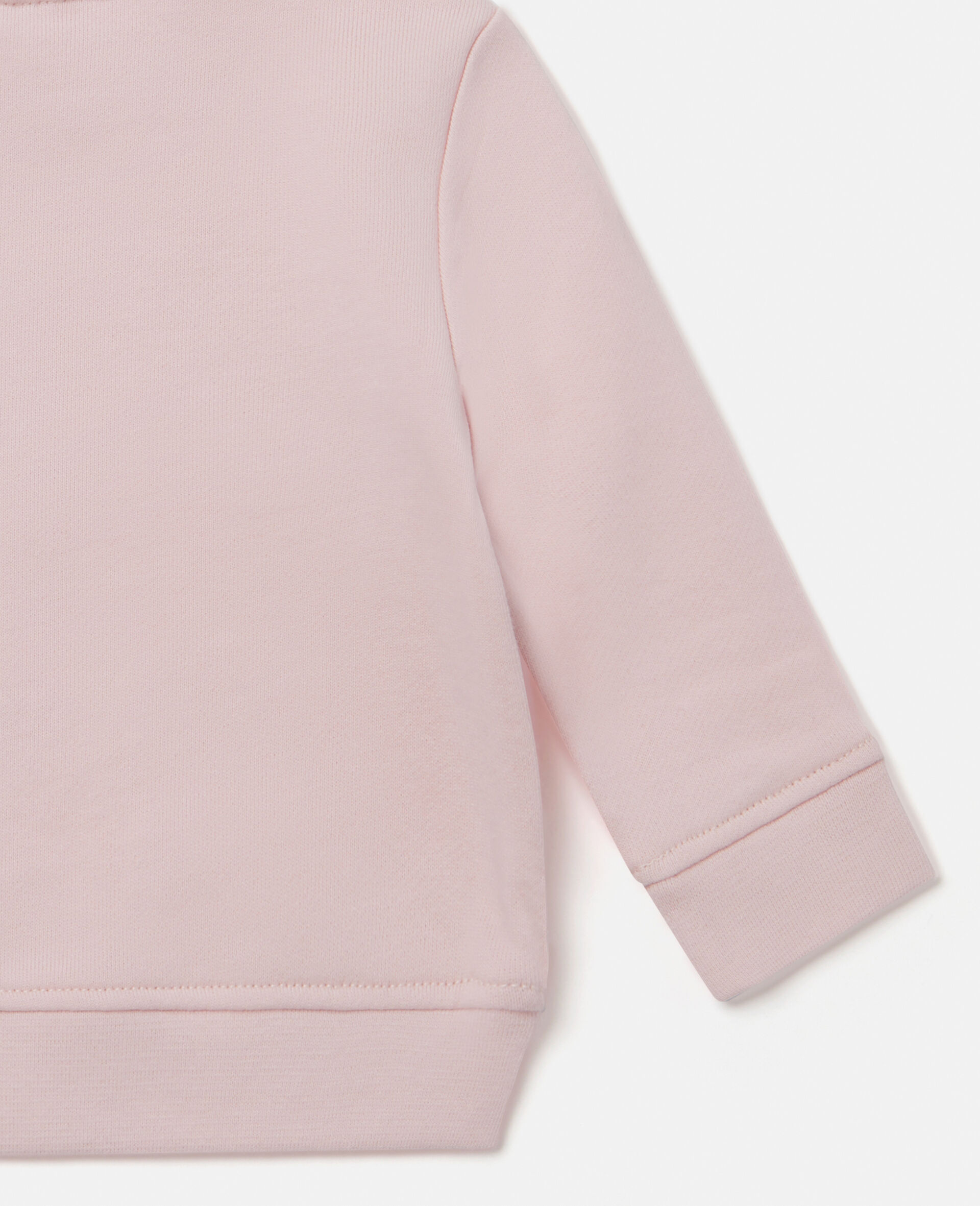 Stella Woodland Lettering Crewneck Sweatshirt-Pink-large Stella Woodland Lettering Crewneck Sweatshirt-Pink-large image number 3