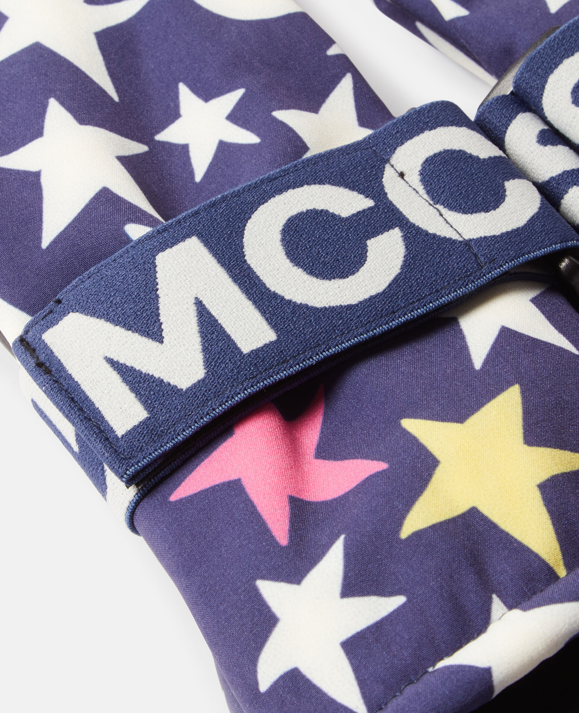 スタープリント スキーグローブ-ブルー-large image number 2