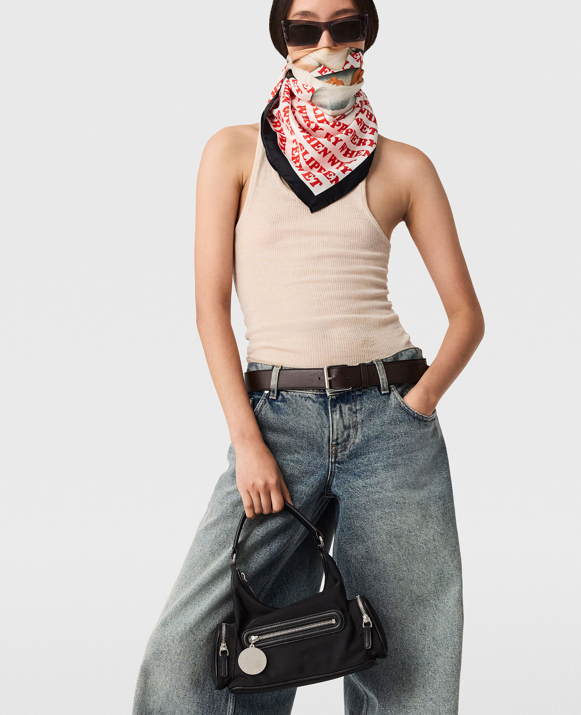 Jeff Koons Slippery When Wet Schal-Wei&szlig;-large image number 5