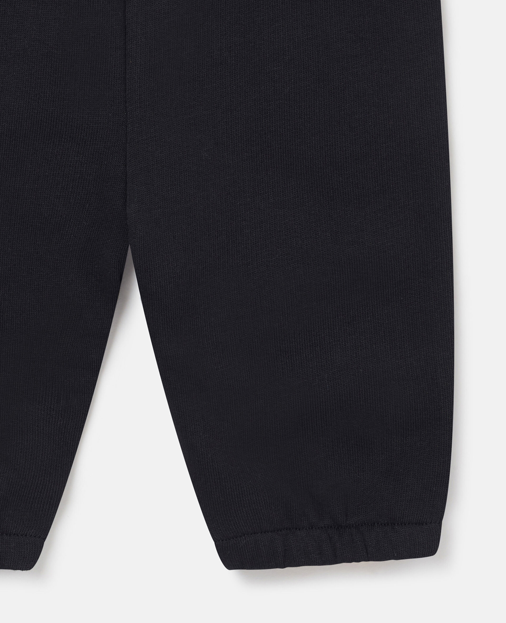 Penguin Motif Joggers-Black-large image number 3