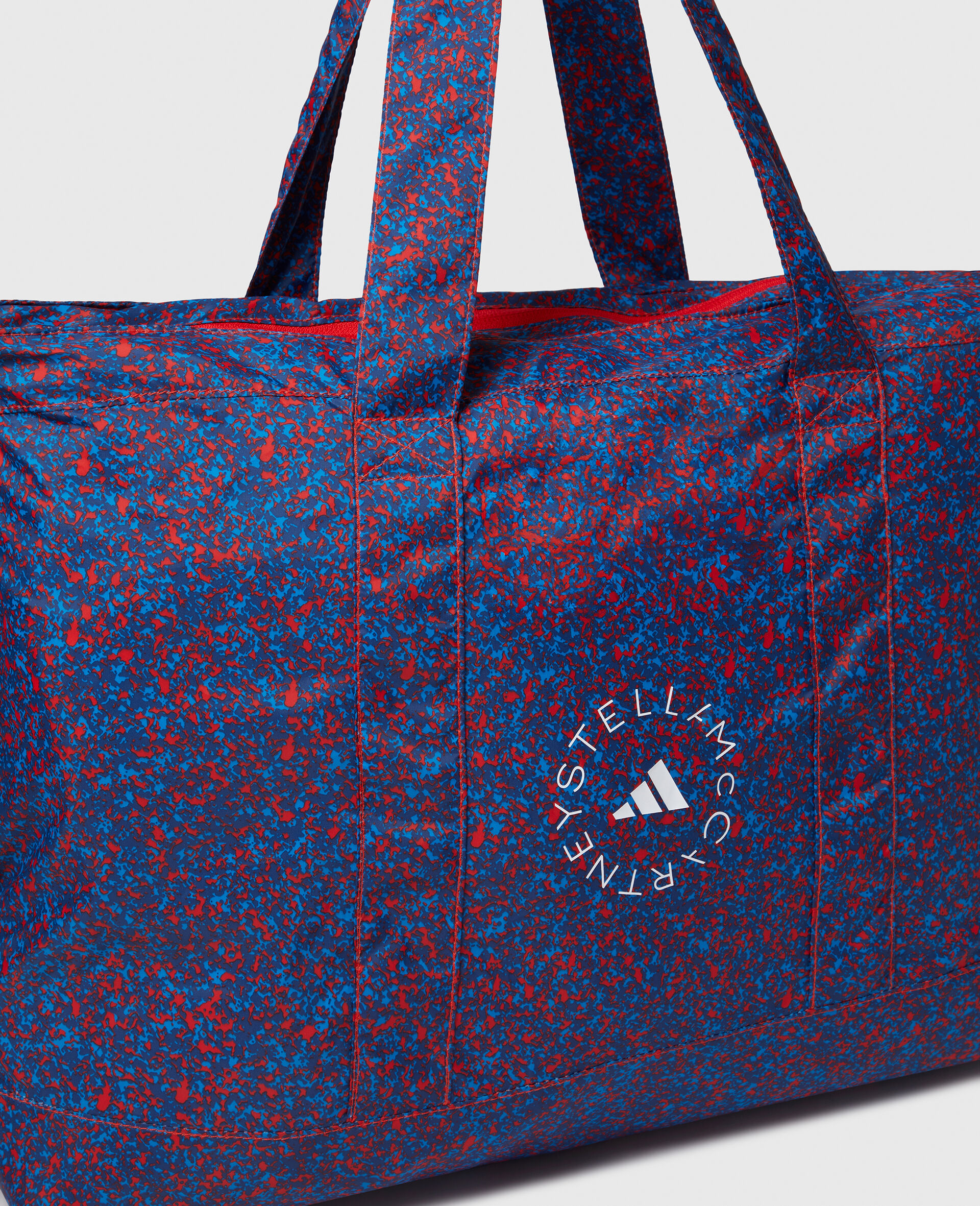 Logo Packable Tote-Blue-large Logo Packable Tote-Blue-large image number 4