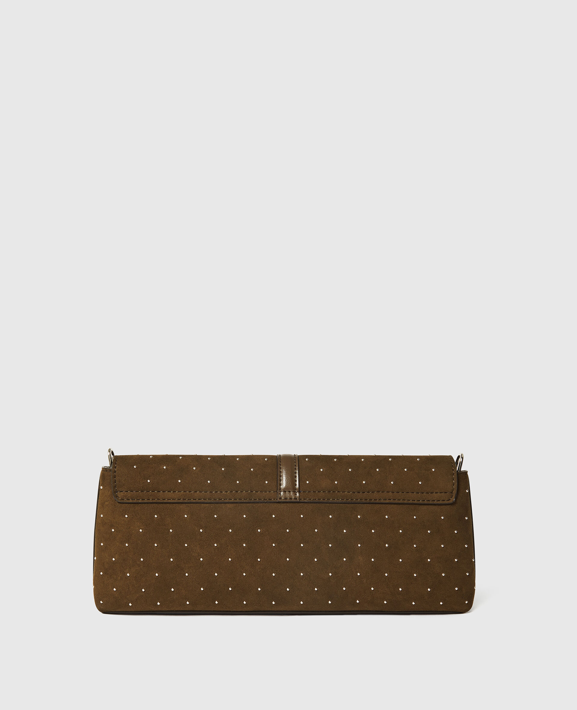 Ryder Suede Pochette Shoulder Bag-Brown-large image number 2