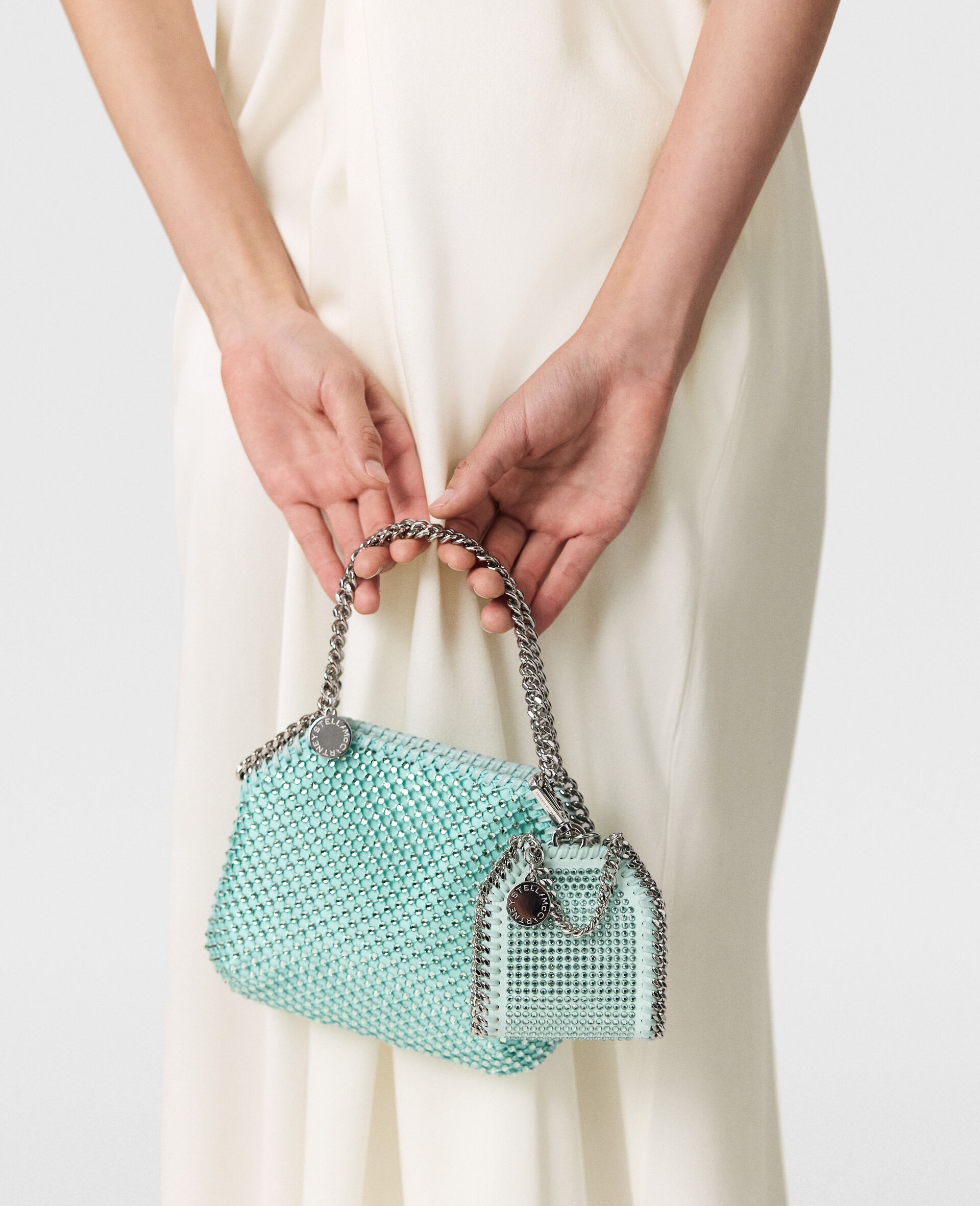  Falabella Nano托特包-蓝色-large image number 5