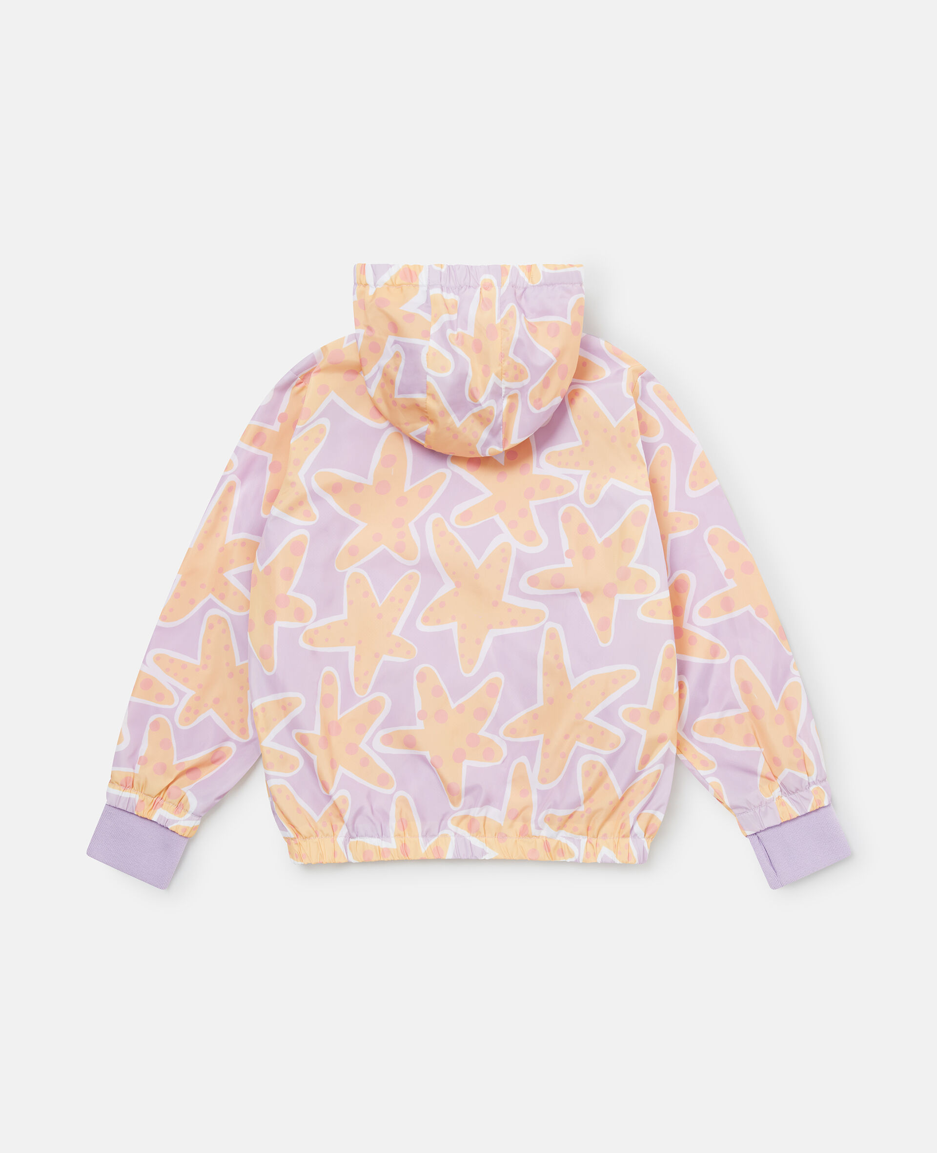 Jacke mit Seestern-Print und Rei&szlig;verschluss-Purple-large image number 2