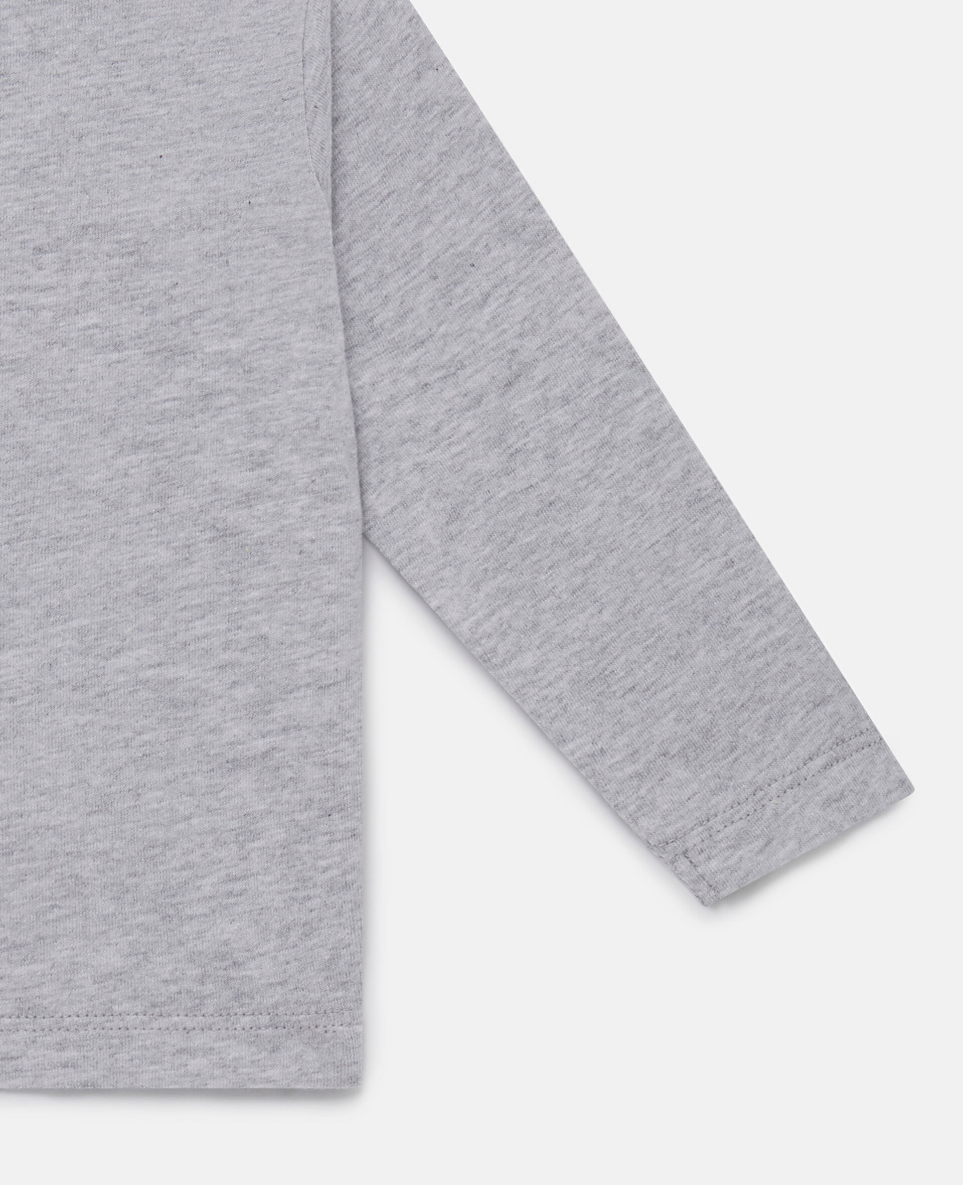 ペンギンカフス長袖Tシャツ-グレー-large image number 3