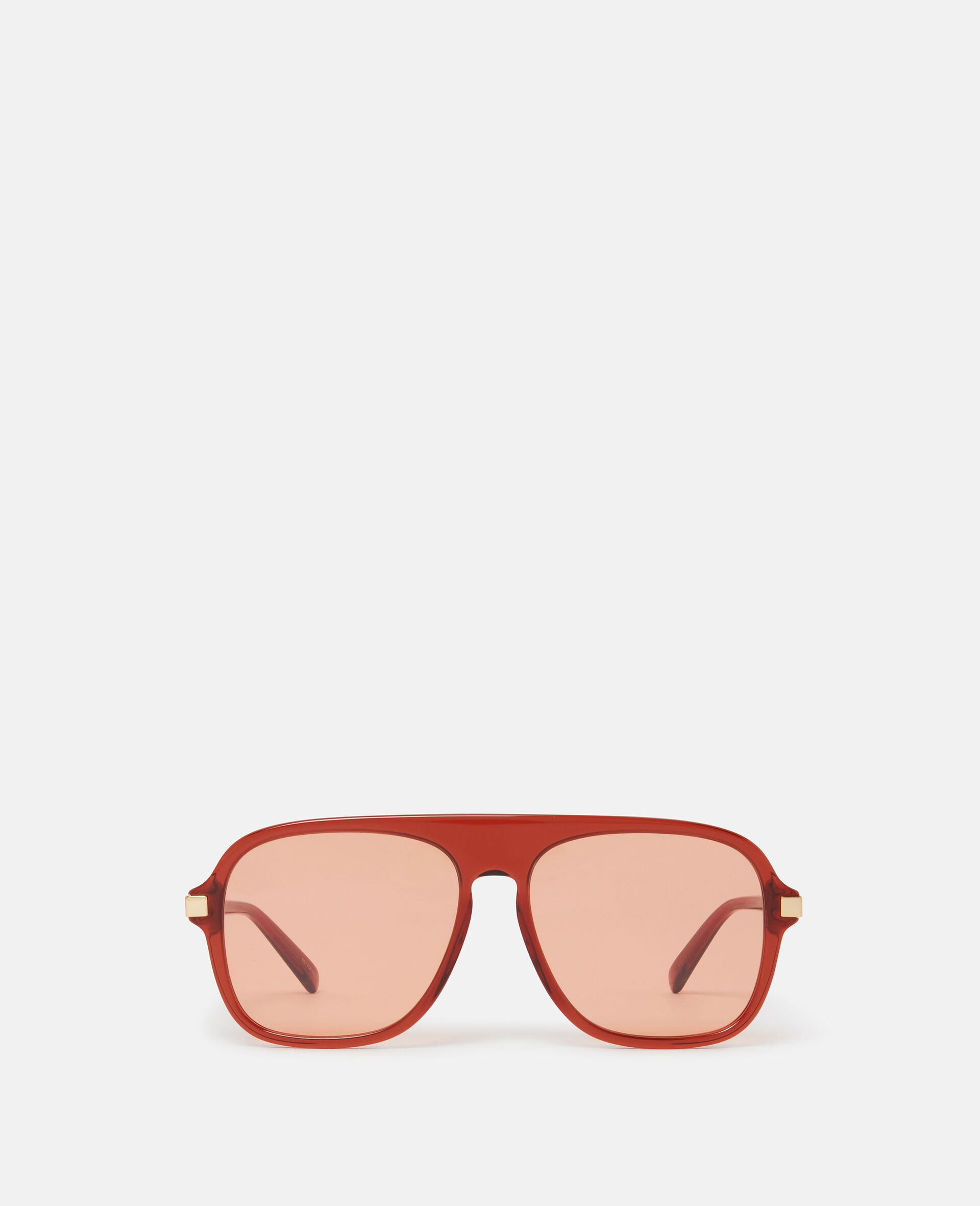 Straight-Edge Sunglasses-Black-large image number 0
