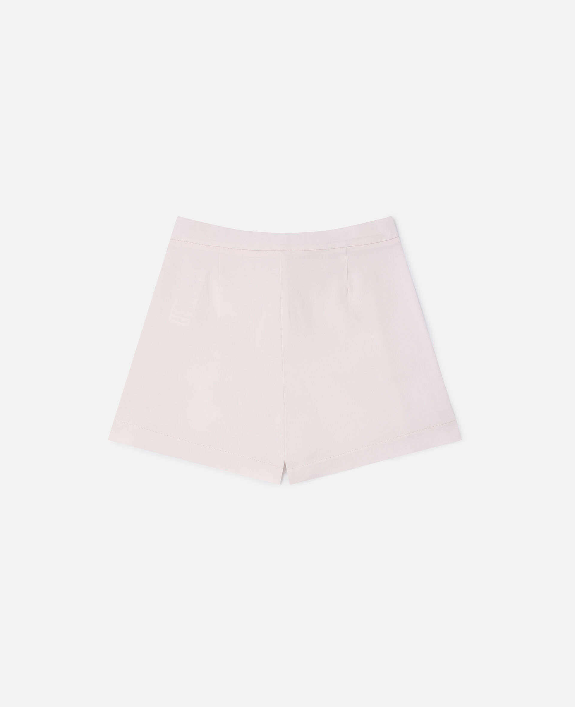 Tailored Pleated Shorts-Pink-large image number 2