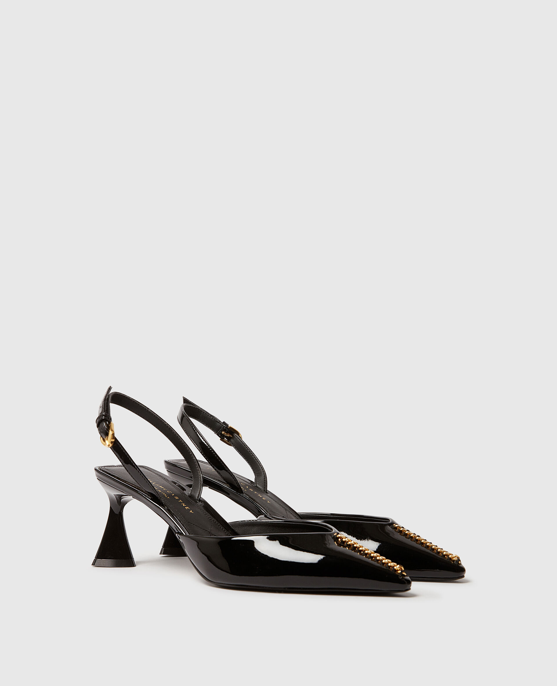 Elsa Patent Slingbacks-Black-medium