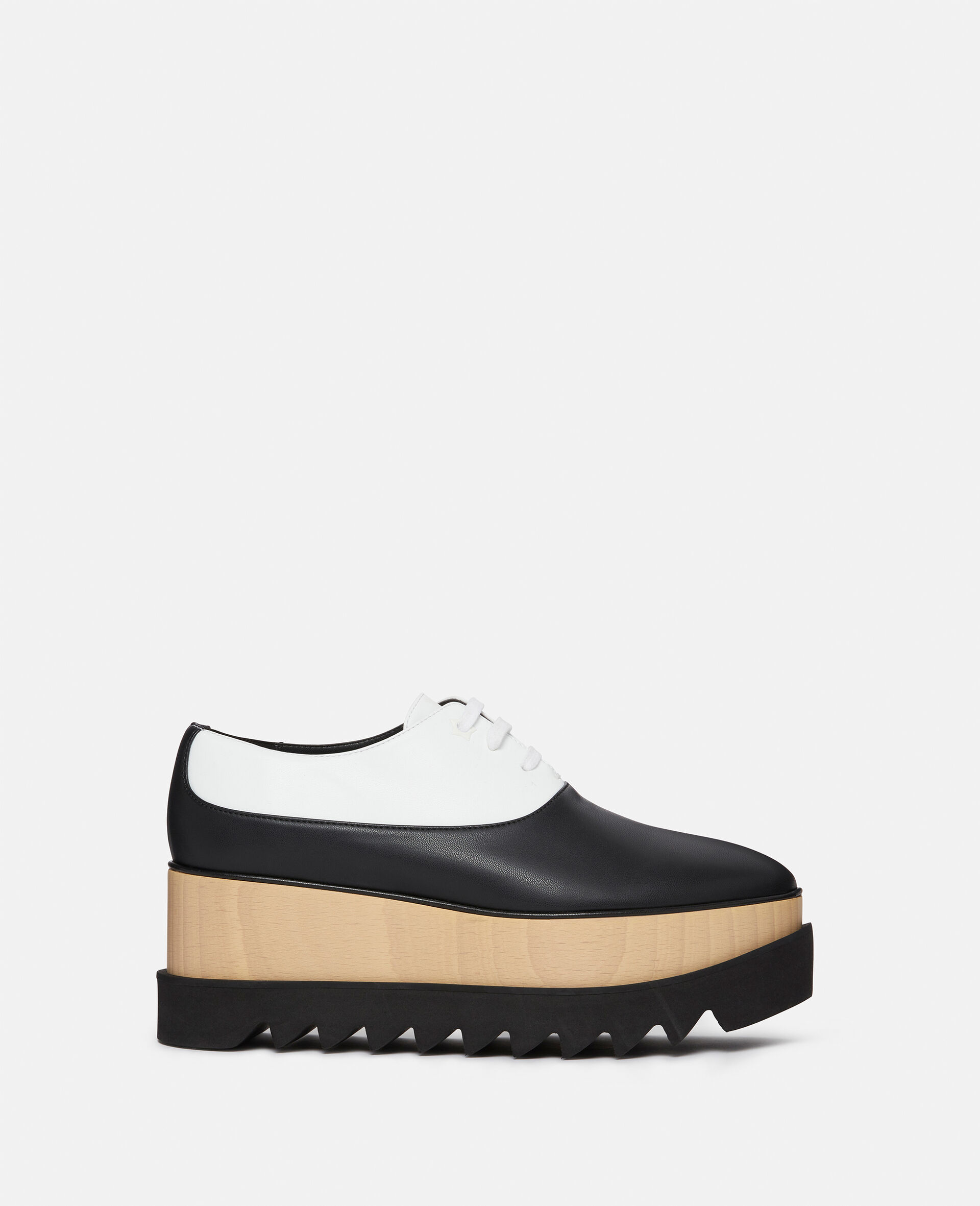 Elyse Monochrome Platform Shoes-Black-medium