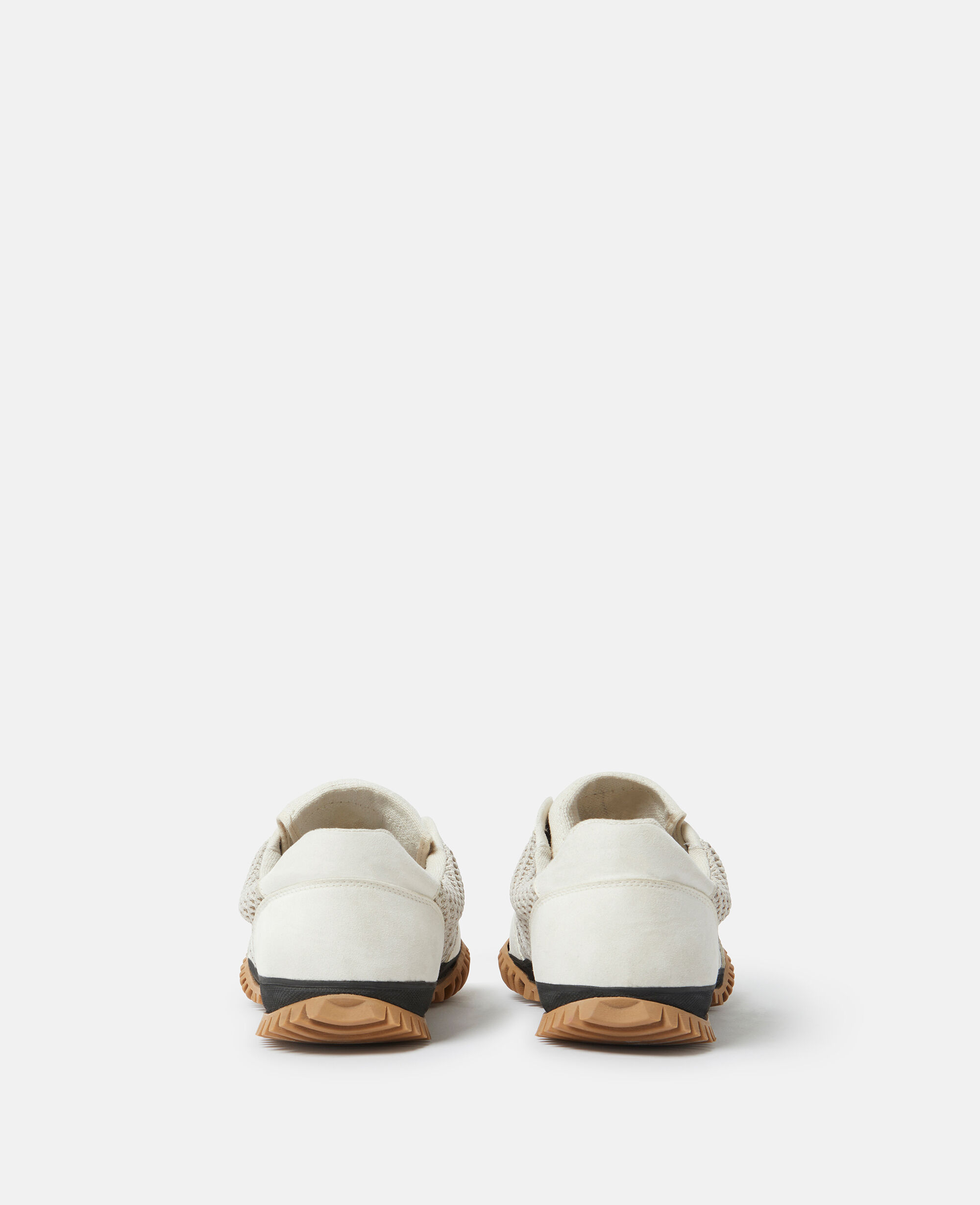 STELLA MCCARTNEY WHITE レザー S-WAVE スニーカー S-Wave 2 faux leather sneakers in white - Stella Mc Cartney