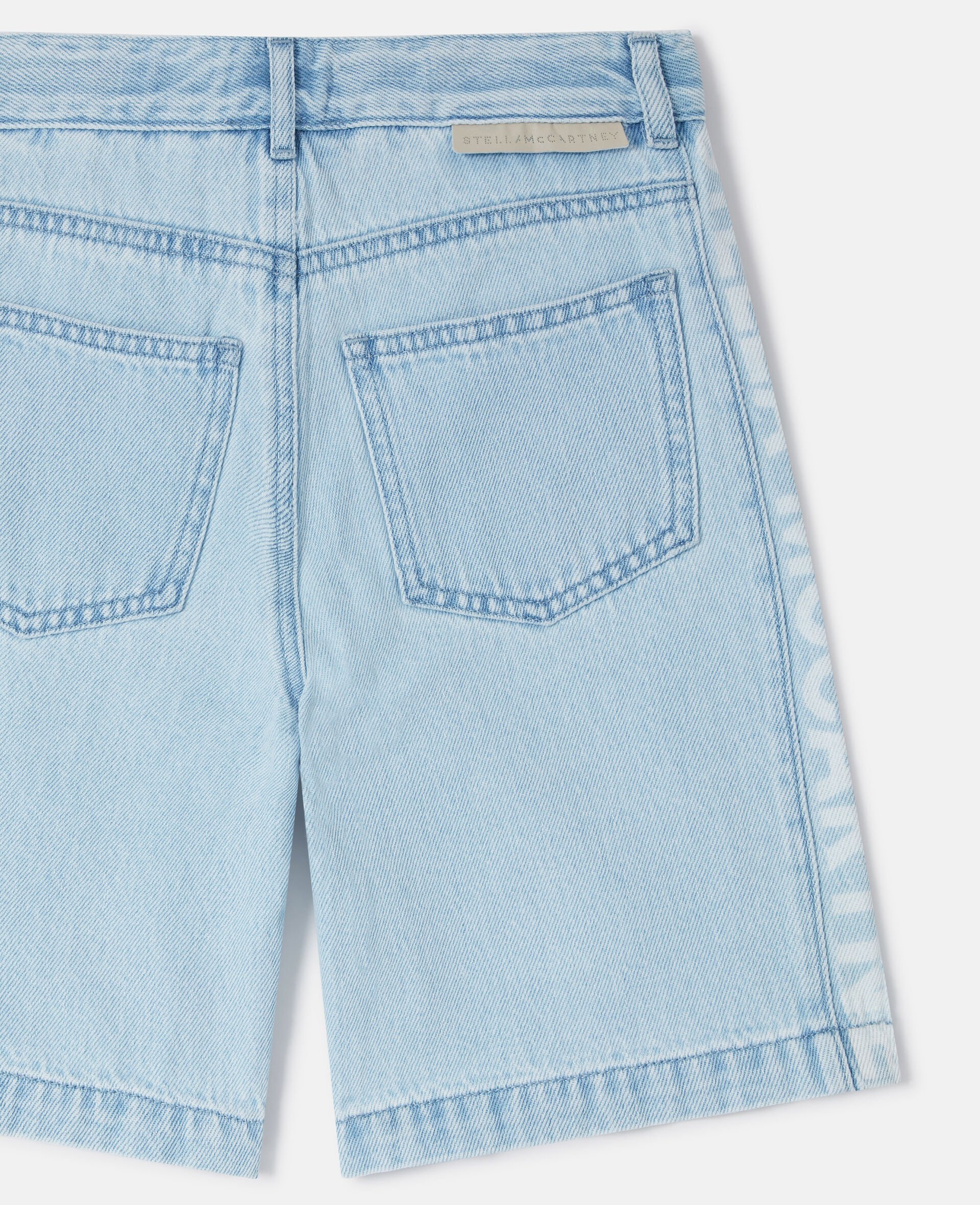 Moniker Tape Shorts-Blue-large Moniker Tape Shorts-Blue-large image number 3