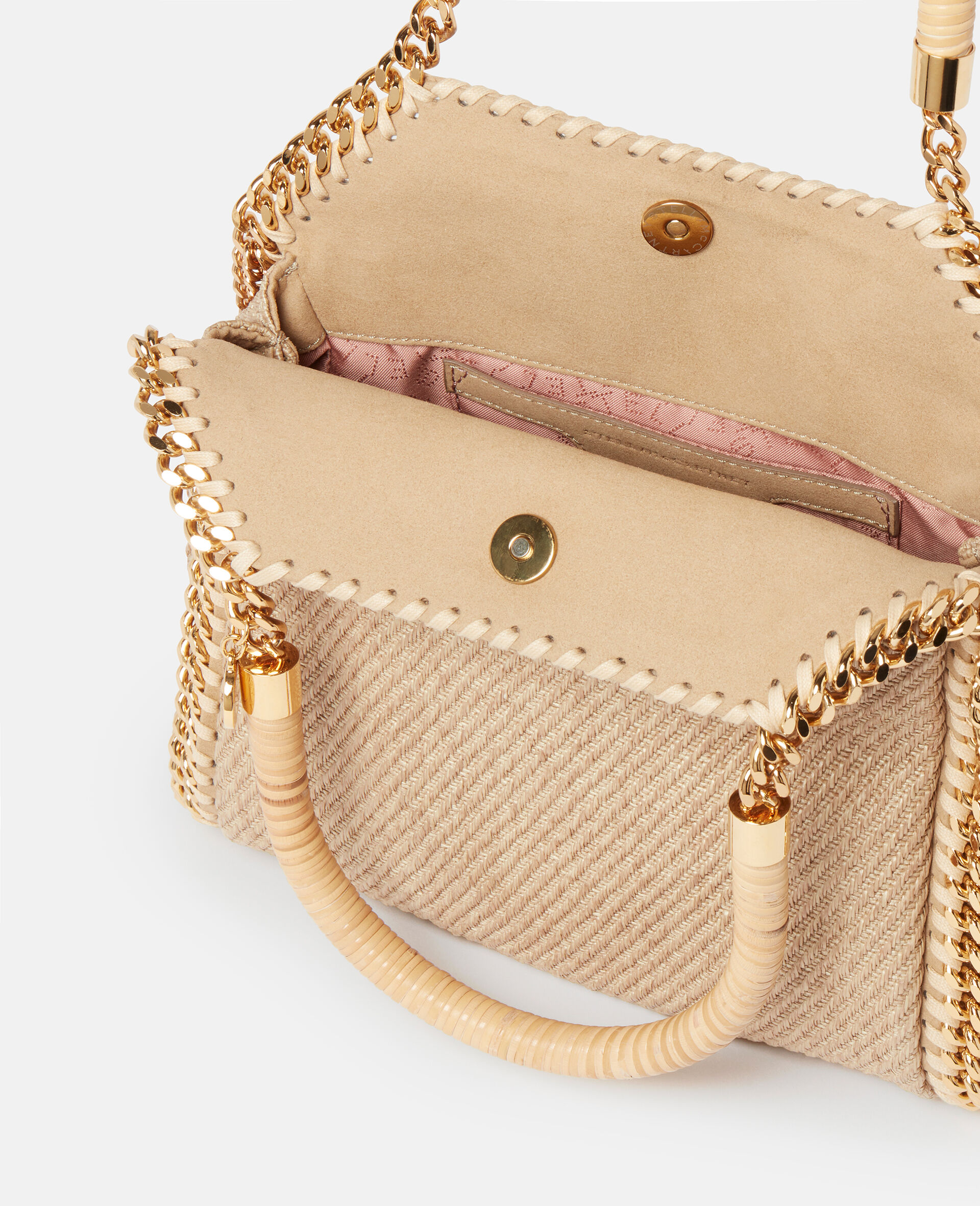 Borsa tote mini Falabella-Beige-large image number 4