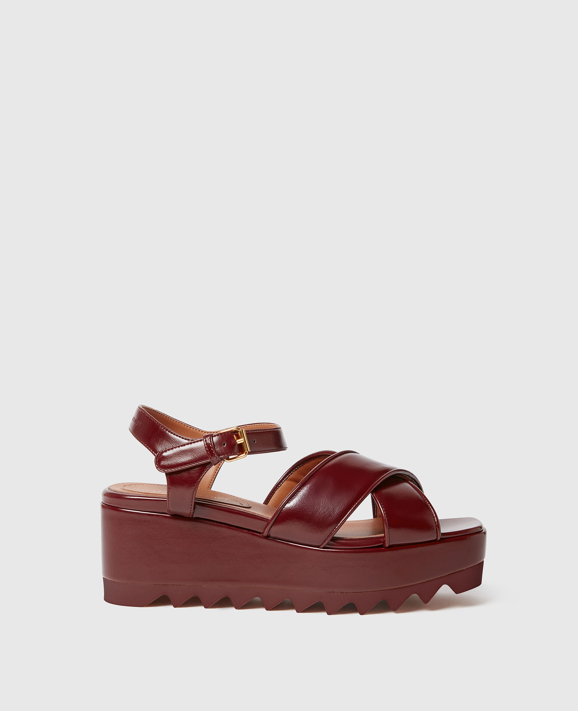 Elyse Criss-Cross Sandals-Brown-medium