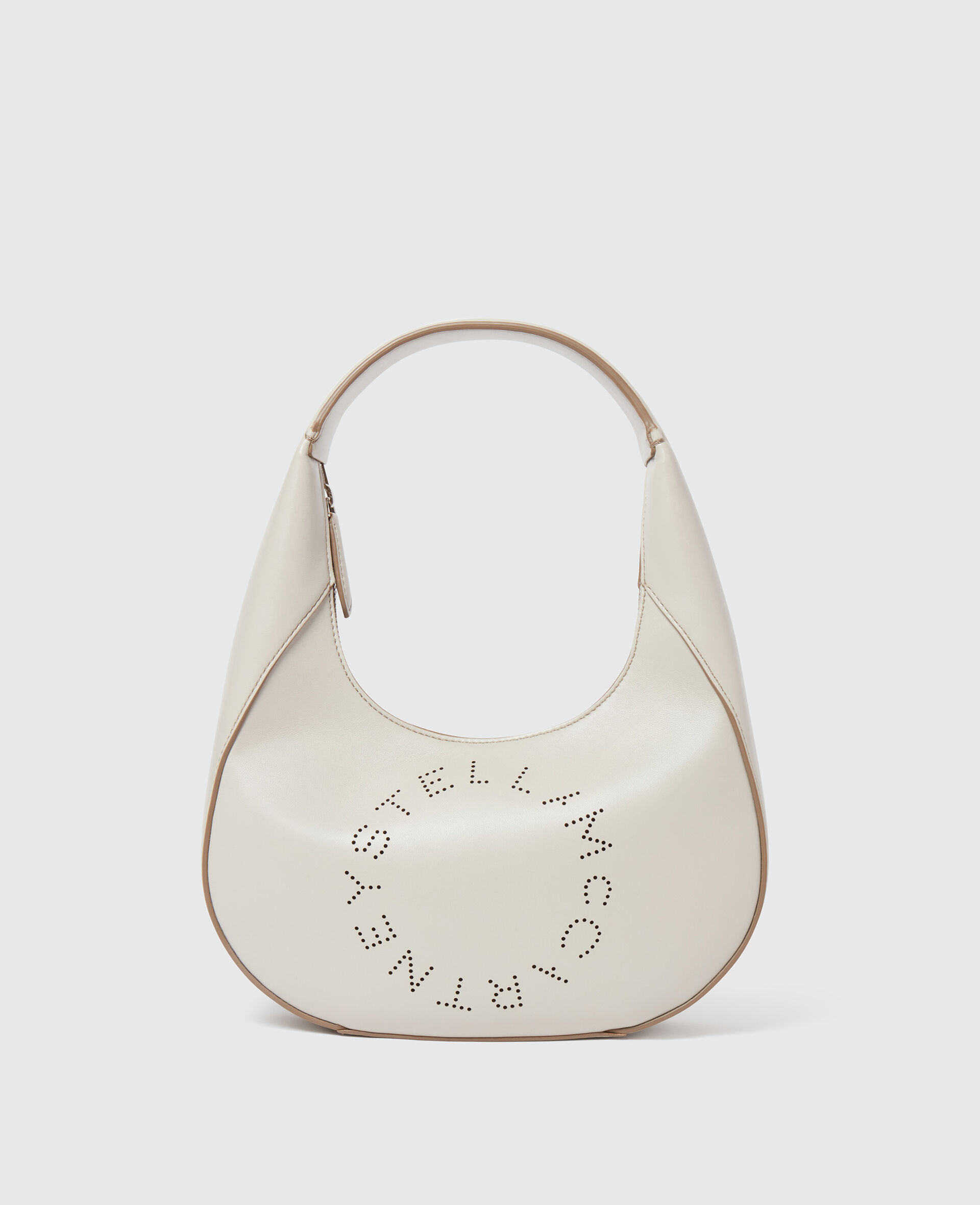Logo Shoulder Bag-Grey-large image number 0