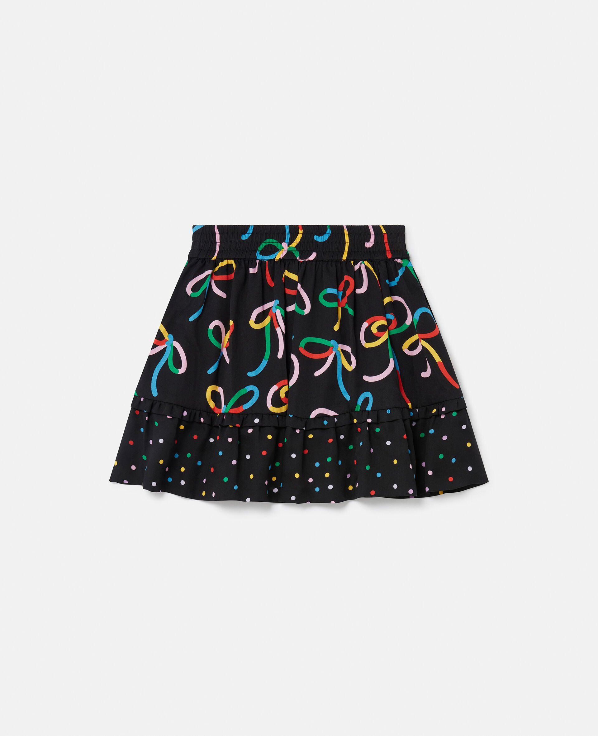 Ribbon Print Polka-Dot Skirt -Multicolour-large Ribbon Print Polka-Dot Skirt -Multicolour-large image number 2