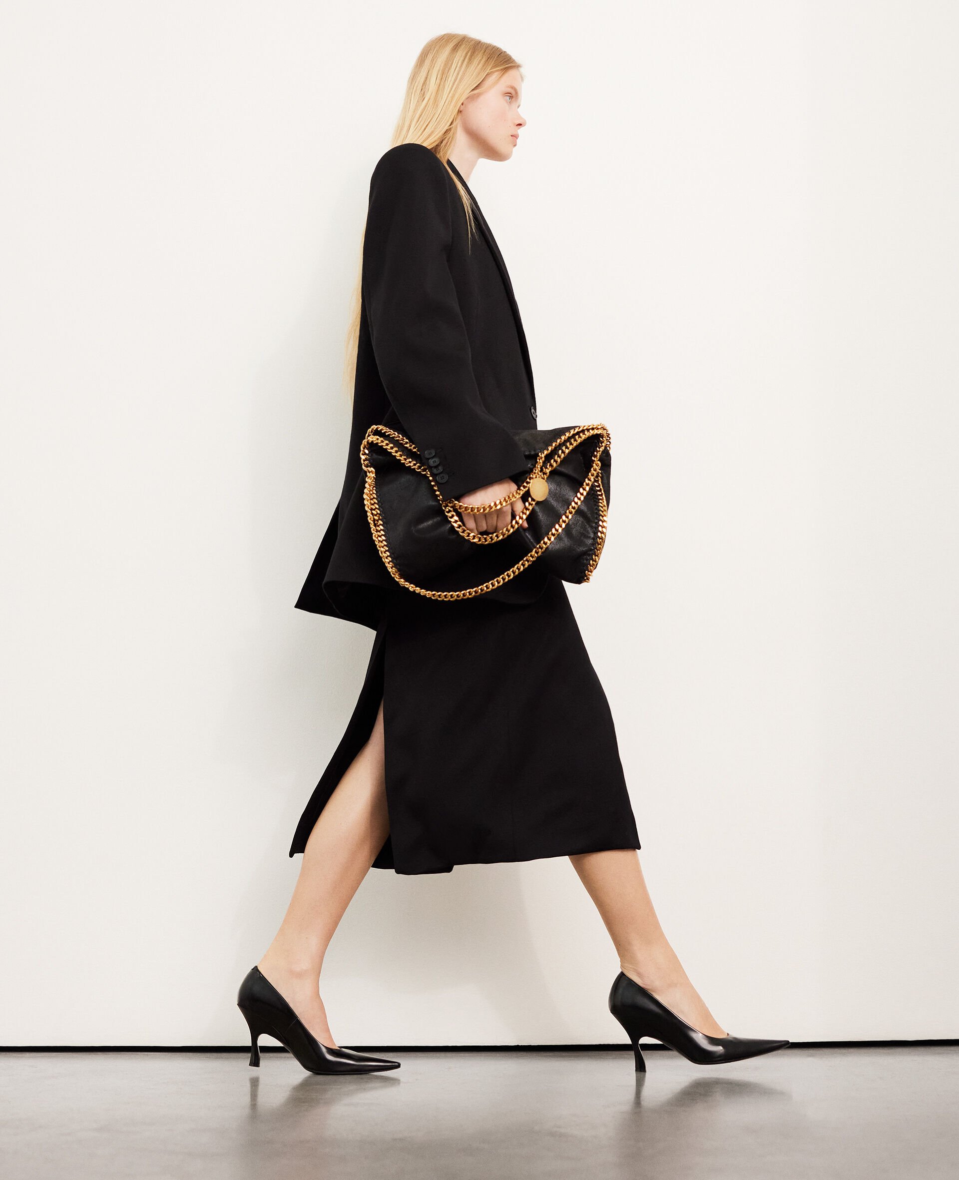 Faltbare Tote Bag Falabella-Schwarz-large image number 2