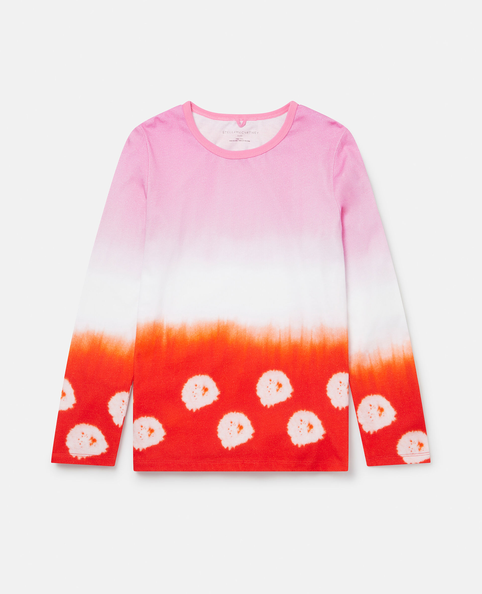 Tie‑Dye Jersey Cotton T‑Shirt-Multicolour-large image number 0