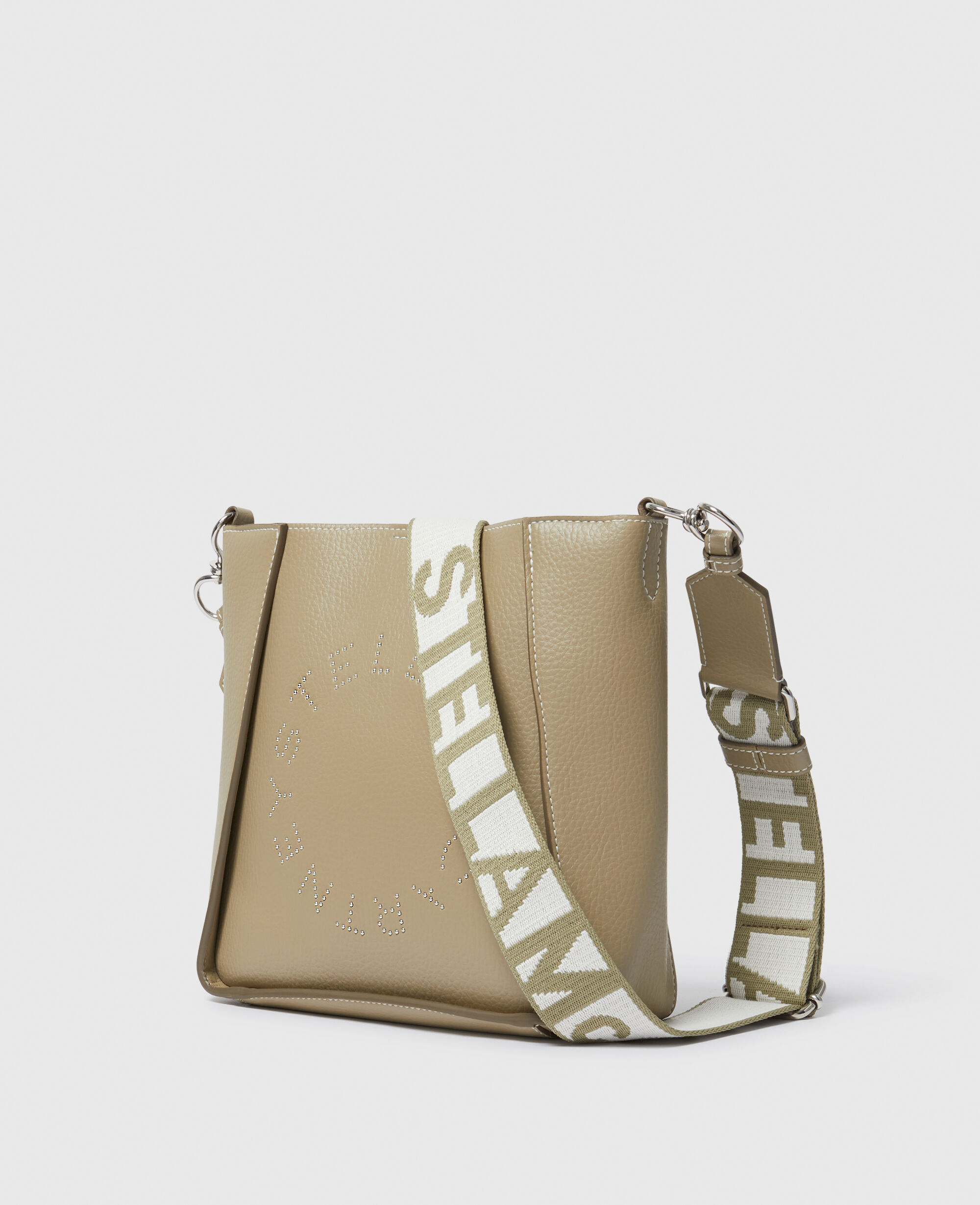 Women Bamboo Logo Square Crossbody Bag | Stella McCartney US