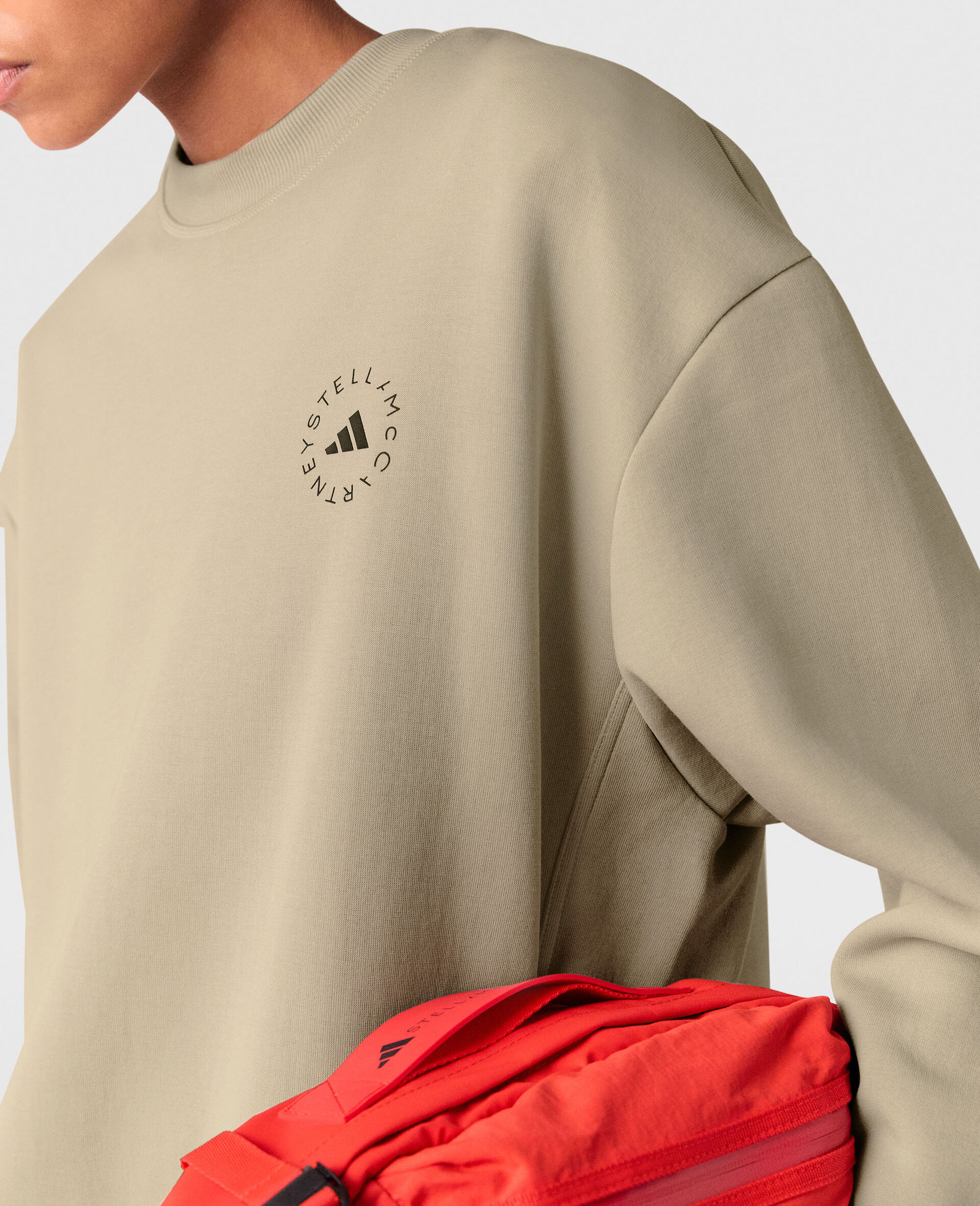 TrueLife  Oversized Sweatshirt-Beige-large image number 3