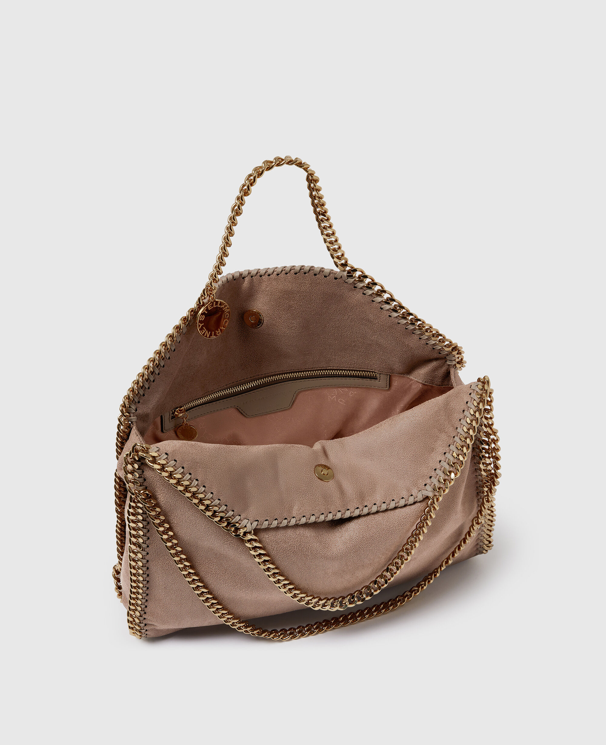 STELLA MCCARTNEY ファラベラ フォールドオーバー トート Women Black Falabella Fold-Over Tote | Stella McCartney US