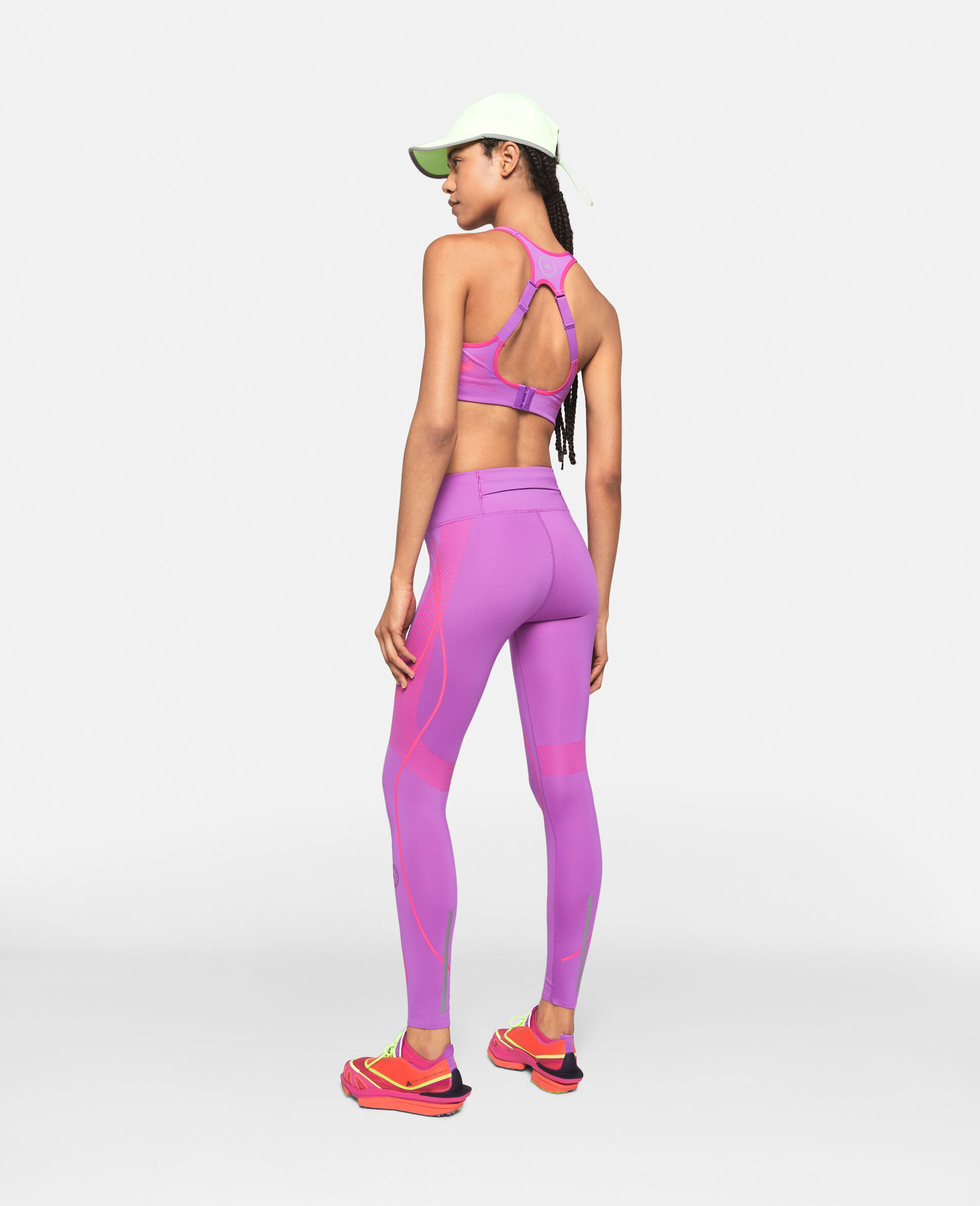 TruePace High Impact Sports Bra-Purple-large image number 2
