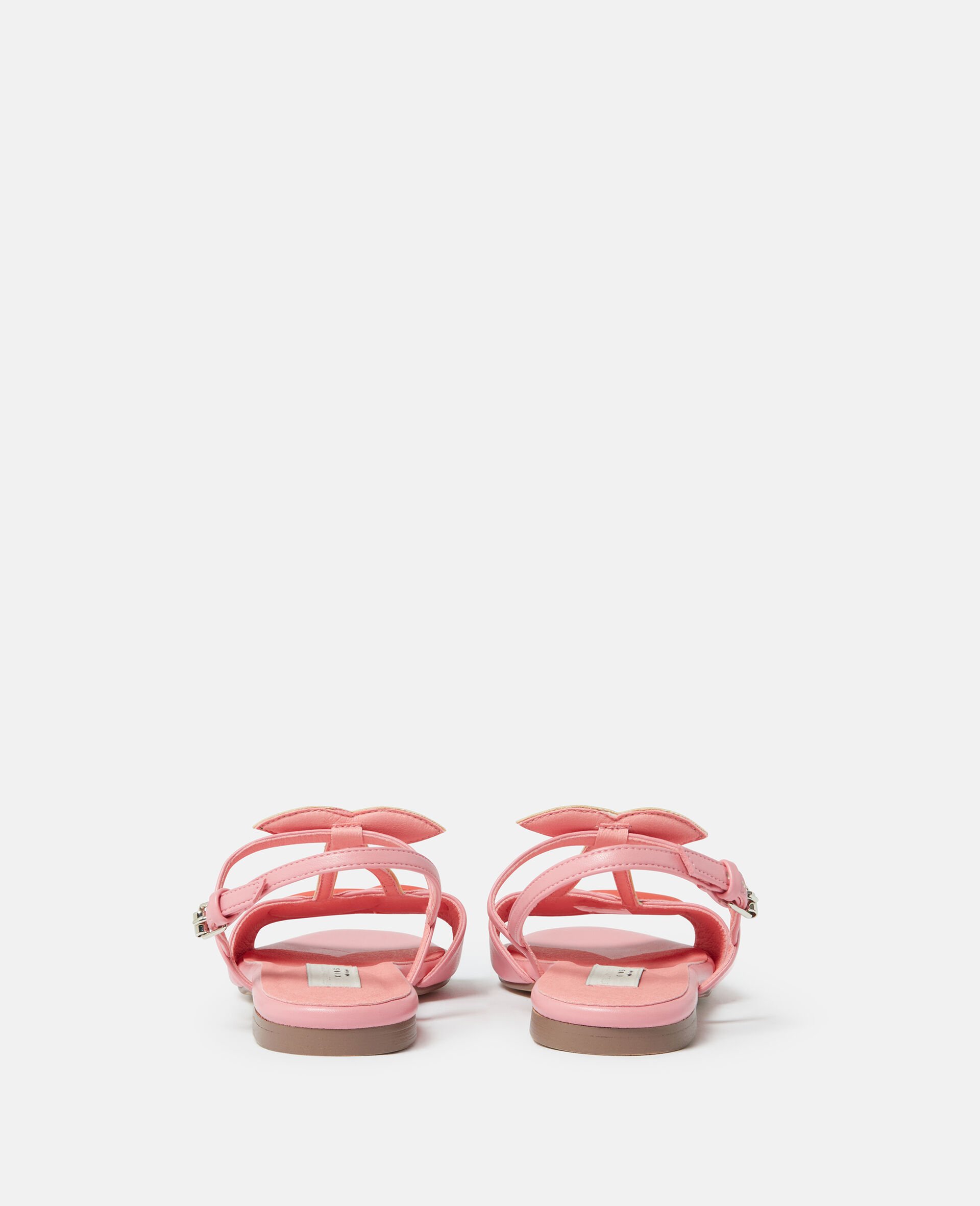 Cherry Print Sandals-Pink-large Cherry Print Sandals-Pink-large image number 2